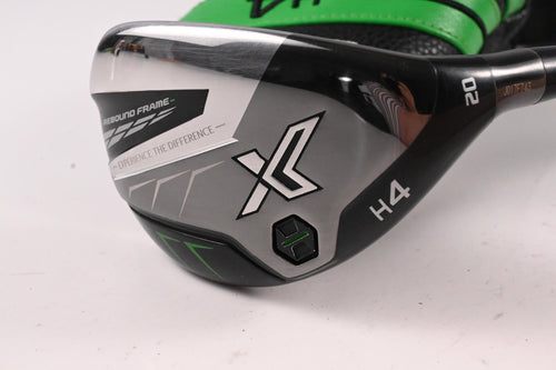 XXIO X 2022 #4 Hybrid / 20 Degree / Stiff Flex Miyazaki AX-II 55 Shaft