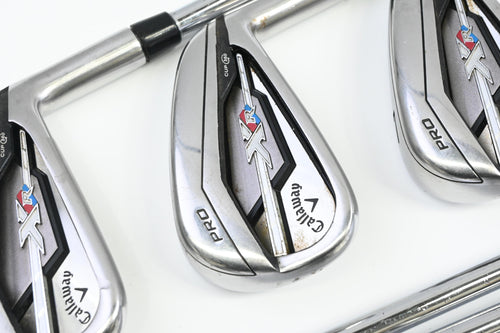 Callaway XR Pro Irons / 5-PW+AW / Regular Flex Steel Shafts