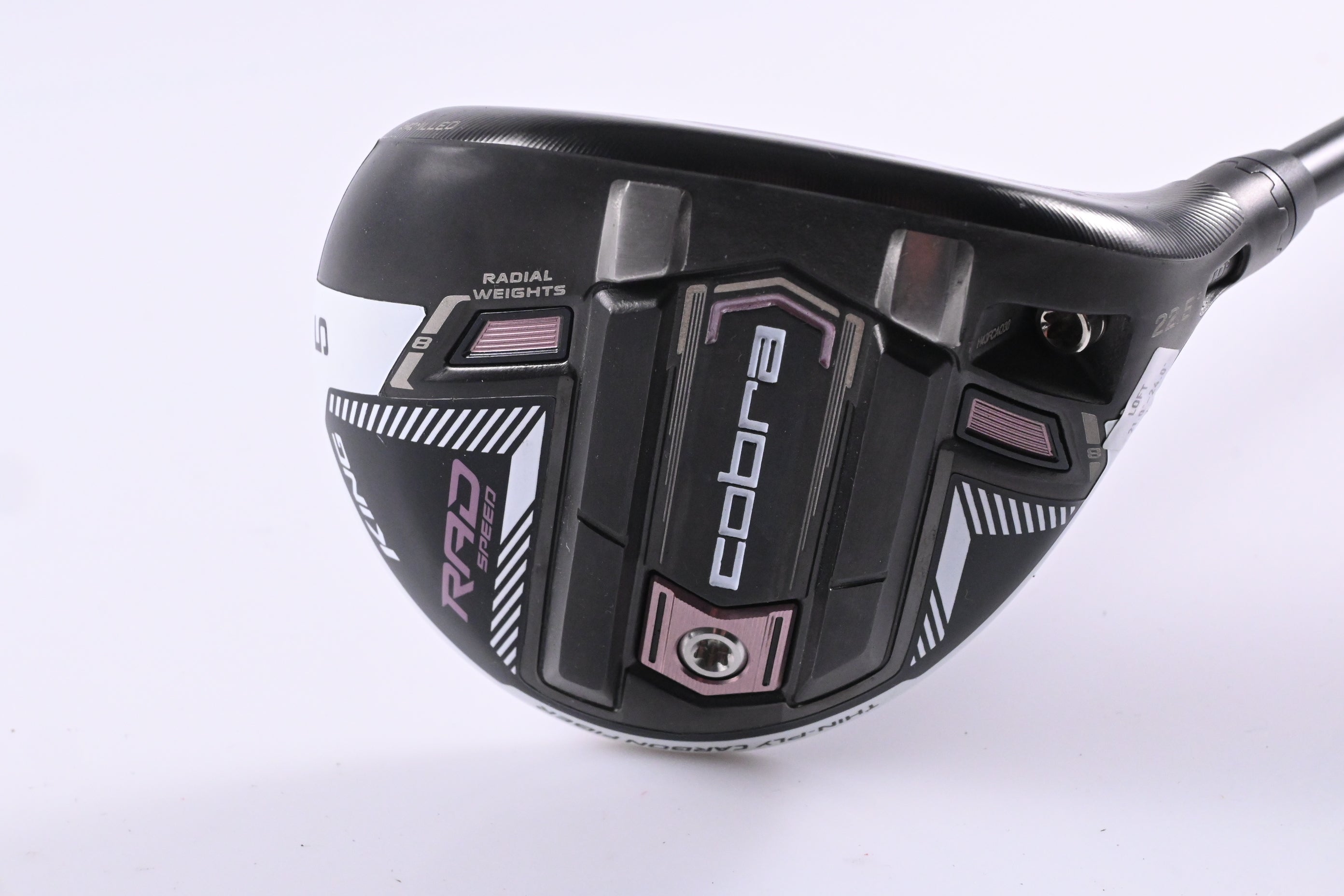 Ladies Cobra King Radspeed #5 Wood / 22.5 Degree / Ladies Flex UST Helium