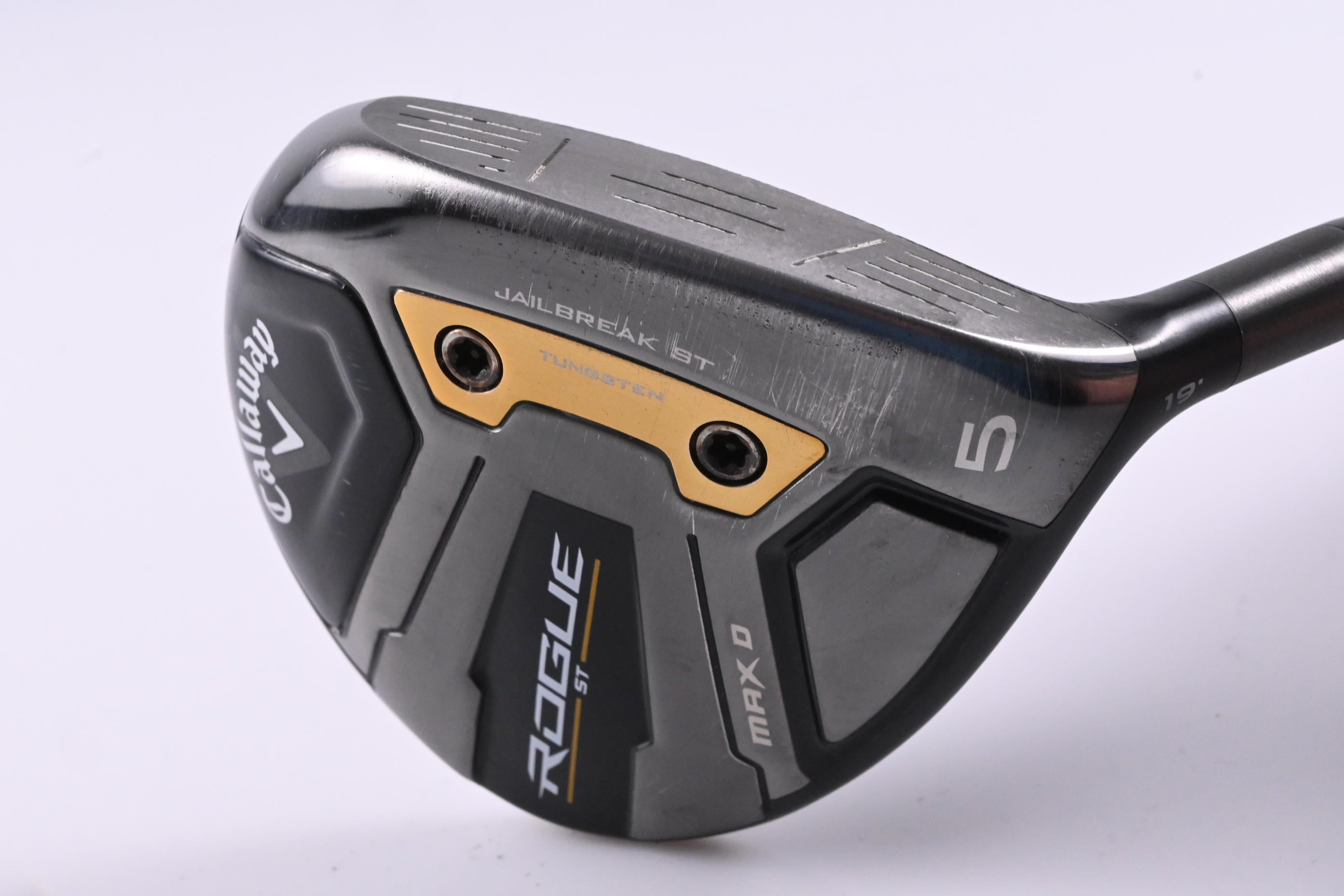 Ladies Callaway Rogue ST Max D #5 Wood / 19 Degree / Ladies Flex Cypher 50