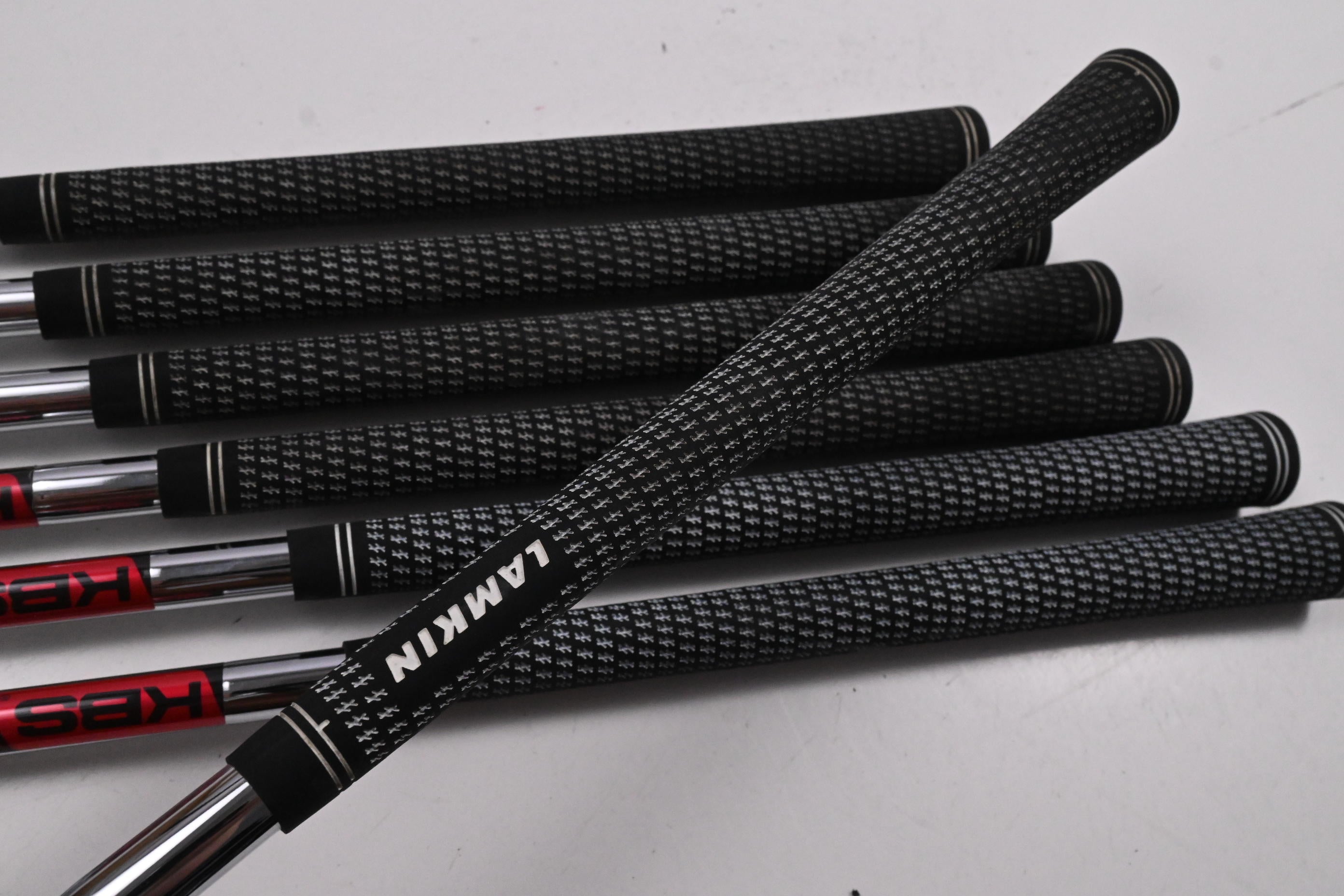 Caley 01T Irons / 4-PW / Regular Flex KBS Tour 110 Shafts