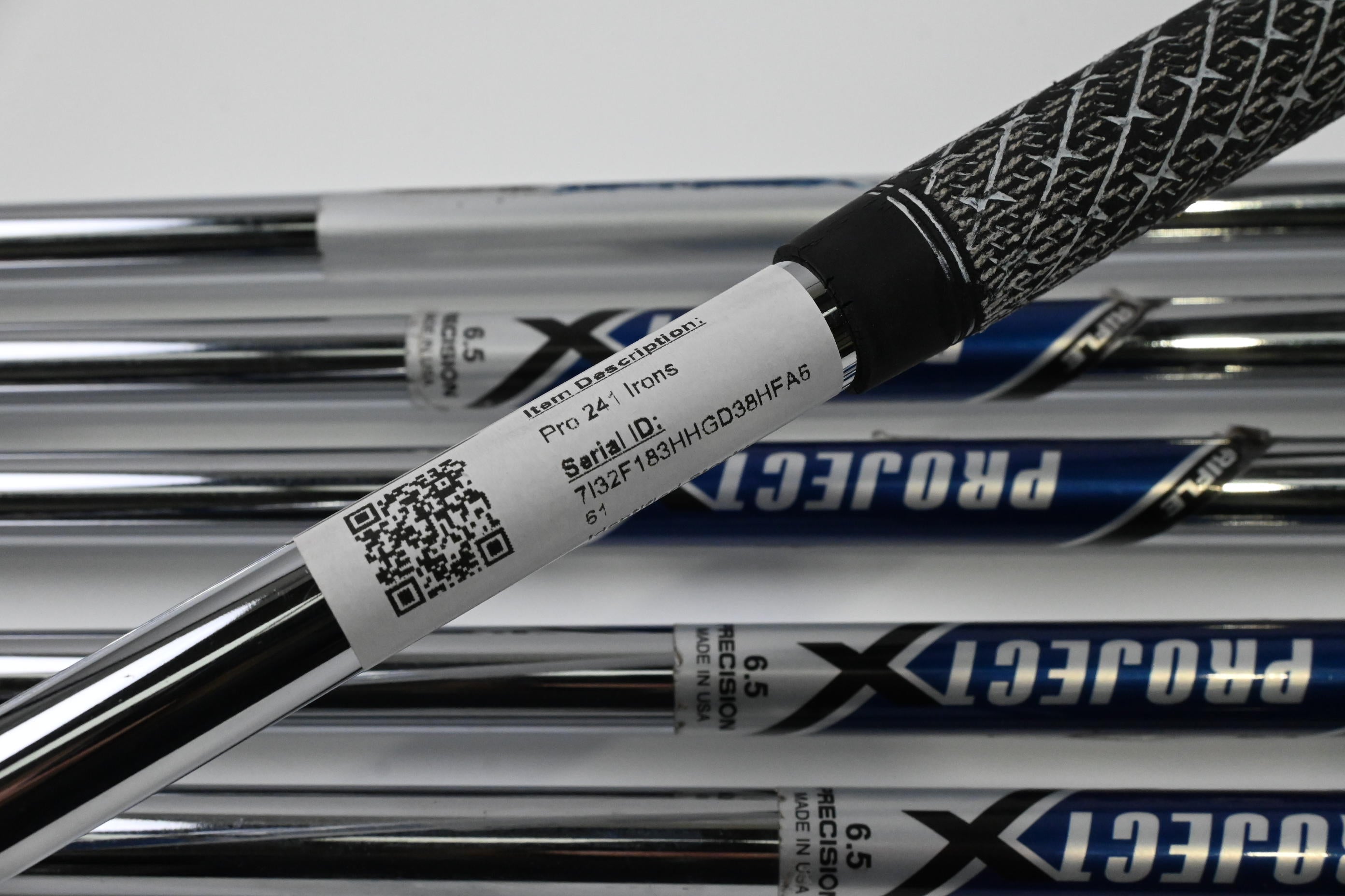 Mizuno Pro 241 Irons /4-9 / X-Flex Project X Rifle Shafts