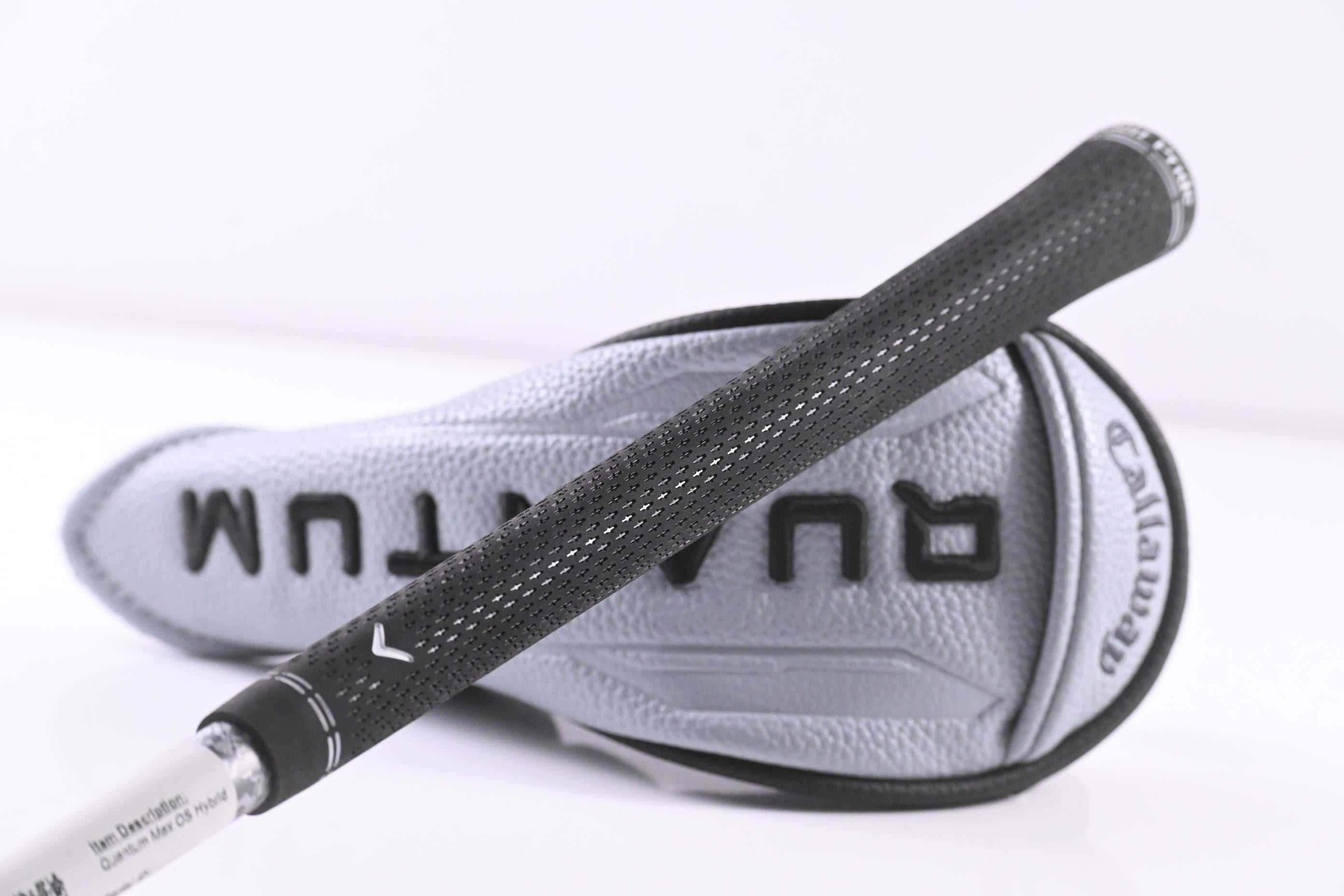Callaway Quantum Max OS #4 Hybrid / 20 Degree / Regular Flex Denali Frost Silver