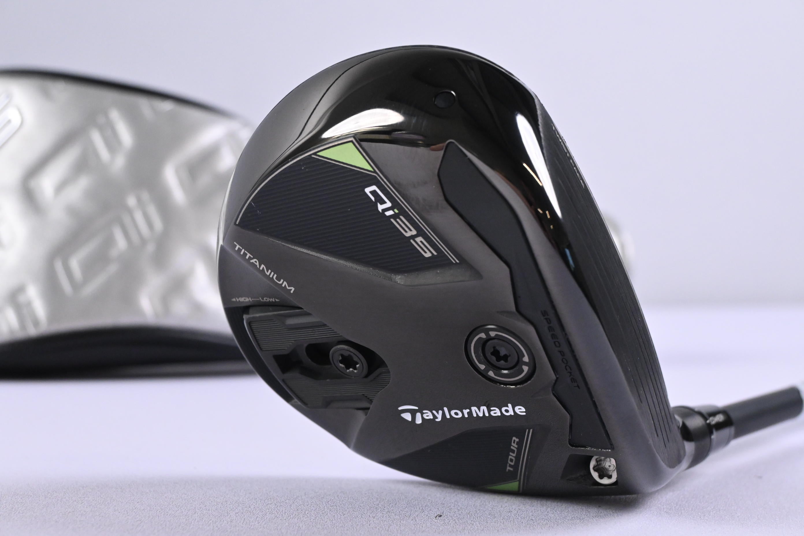 Taylormade Qi35 Tour #3 Wood / 15 Degree / Stiff Flex Kai'li Dark Waves Blue 75