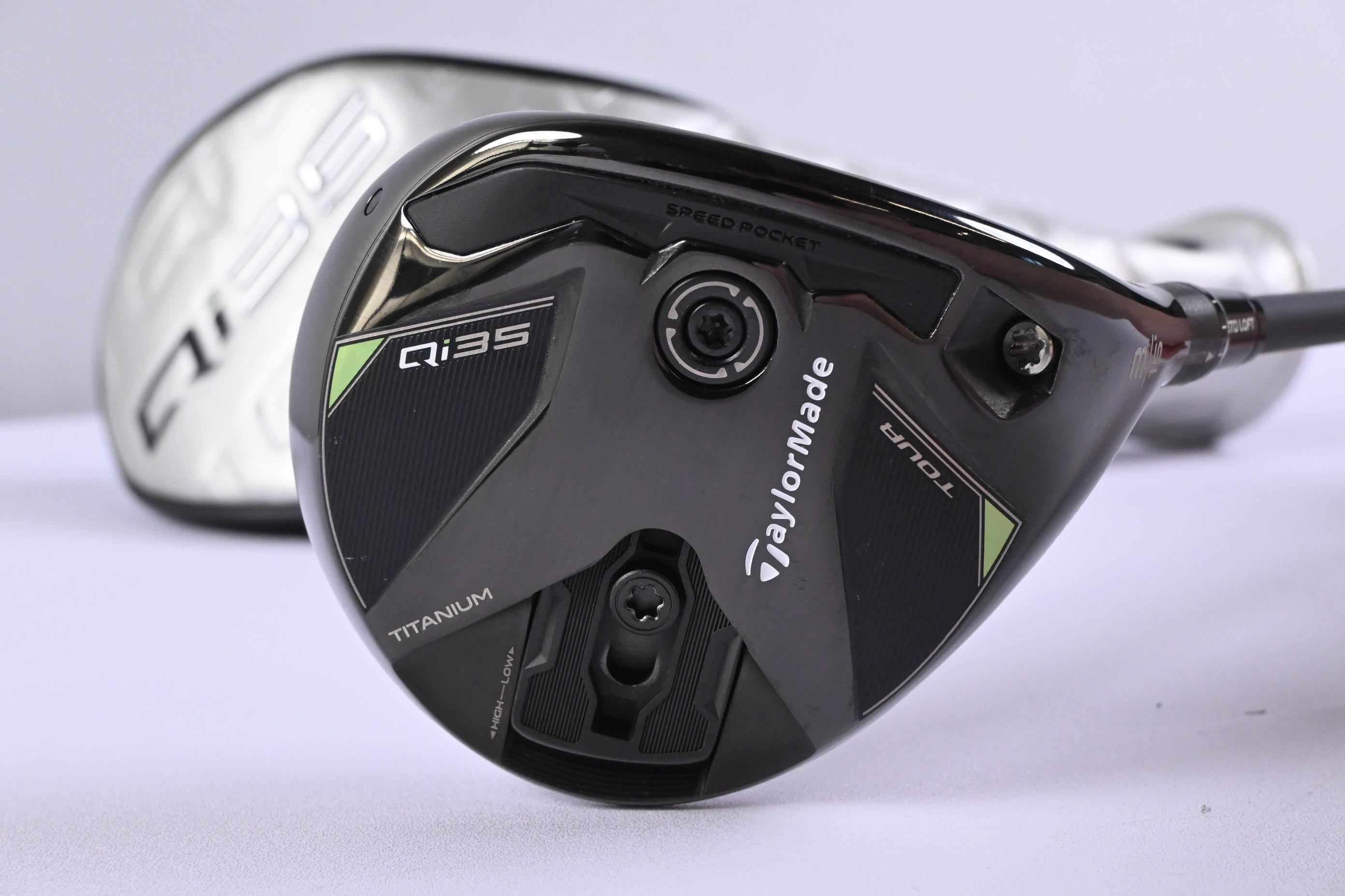 Taylormade Qi35 Tour #3 Wood / 15 Degree / Stiff Flex Kai'li Dark Waves Blue 75
