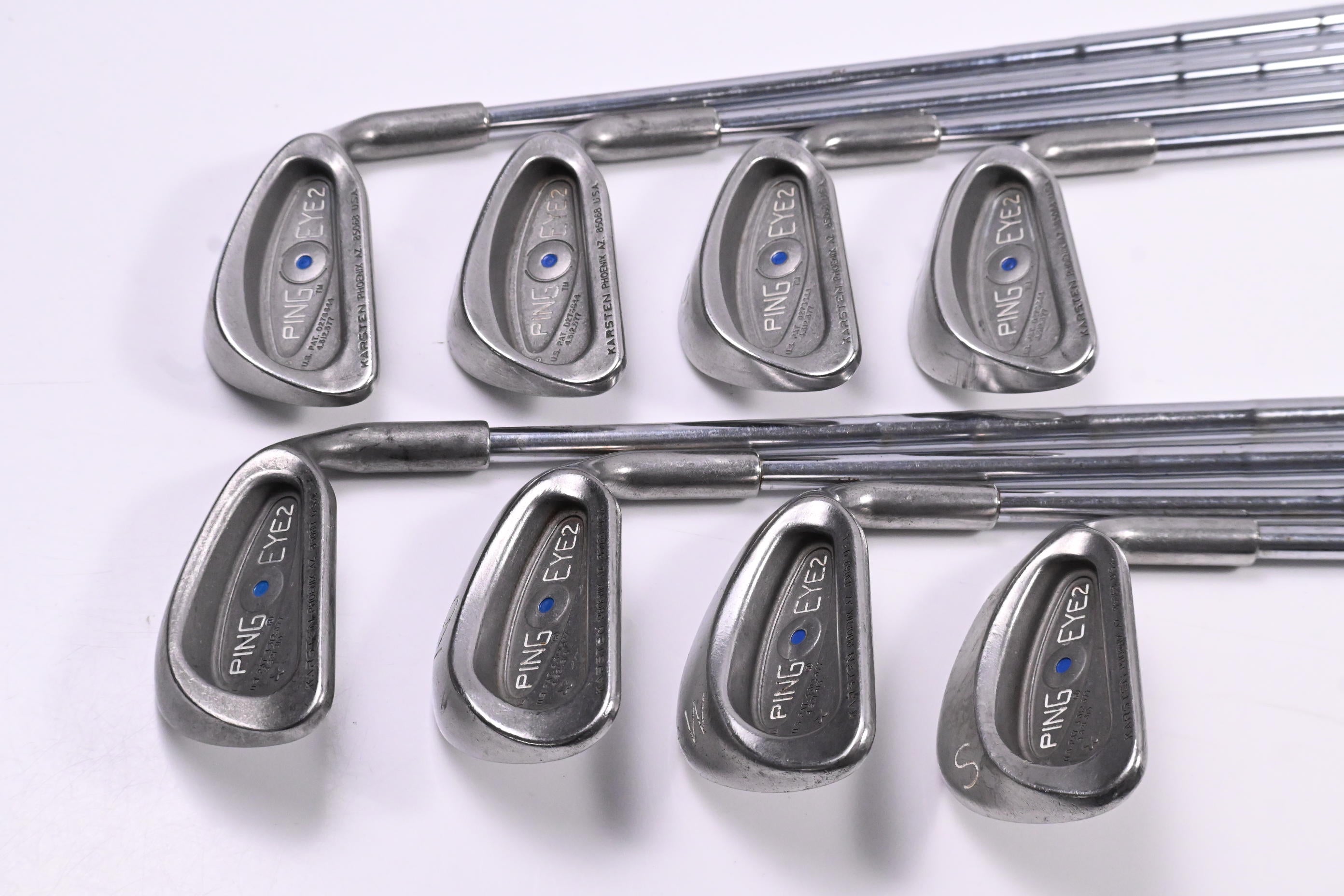 Ping Eye 2 Irons / 4-PW+SW / Blue Dot / Regular Flex Ping Shafts
