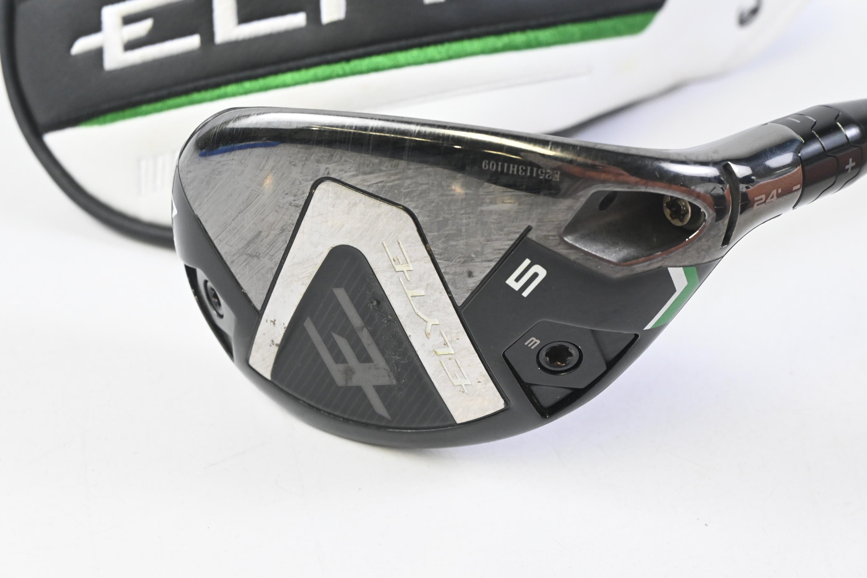Callaway Elyte #5 Hybrid / 24 Degree / Regular Flex Denali Charcoal 60 Shaft