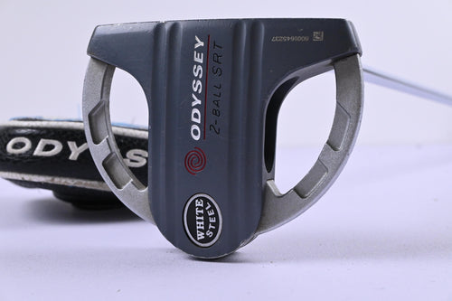 Odyssey White Steel SRT 2-Ball Putter / 34 Inch