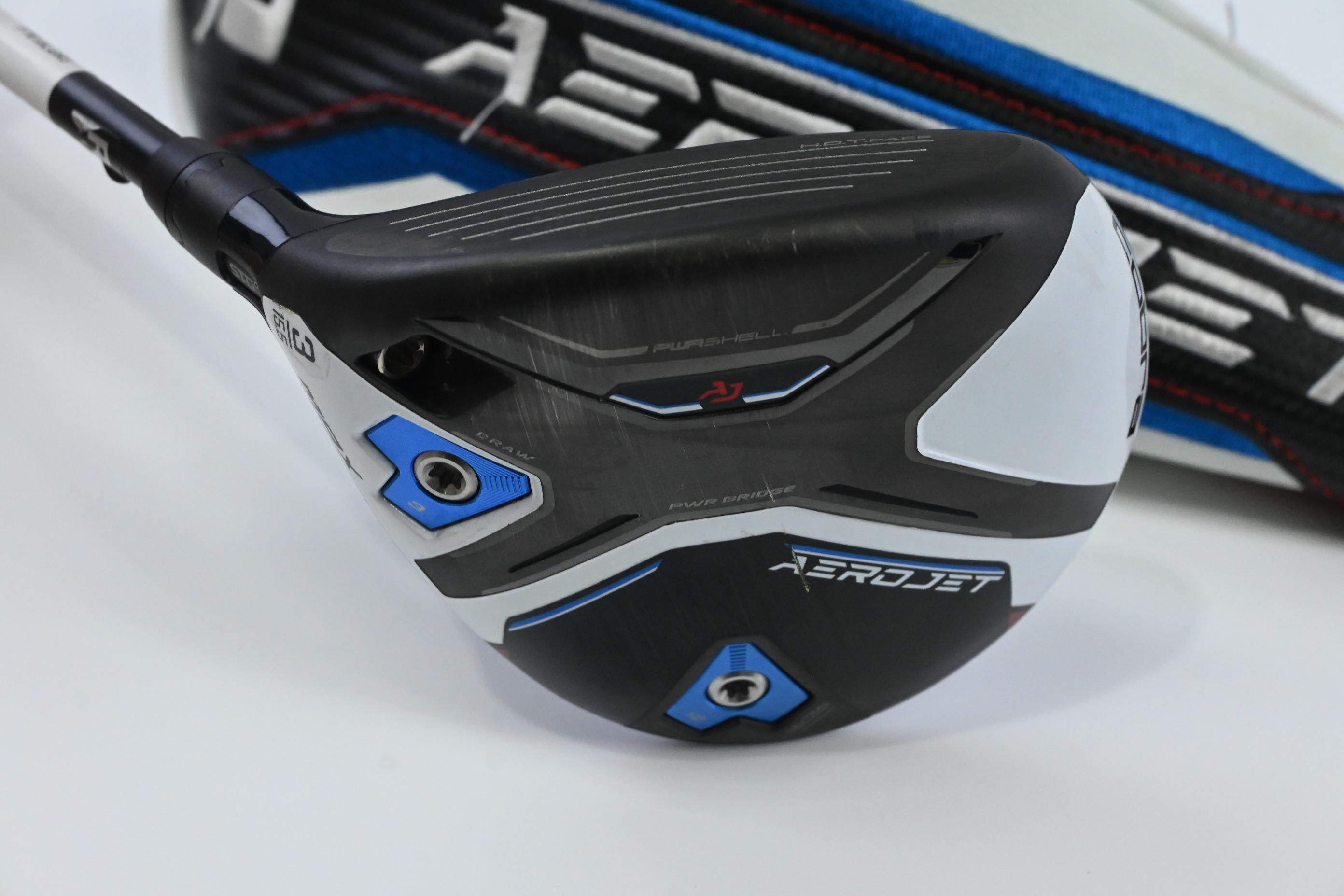 Left Hand Cobra Aerojet Max #3 Wood / 15.5 Degree / Regular Flex UST Helium 5