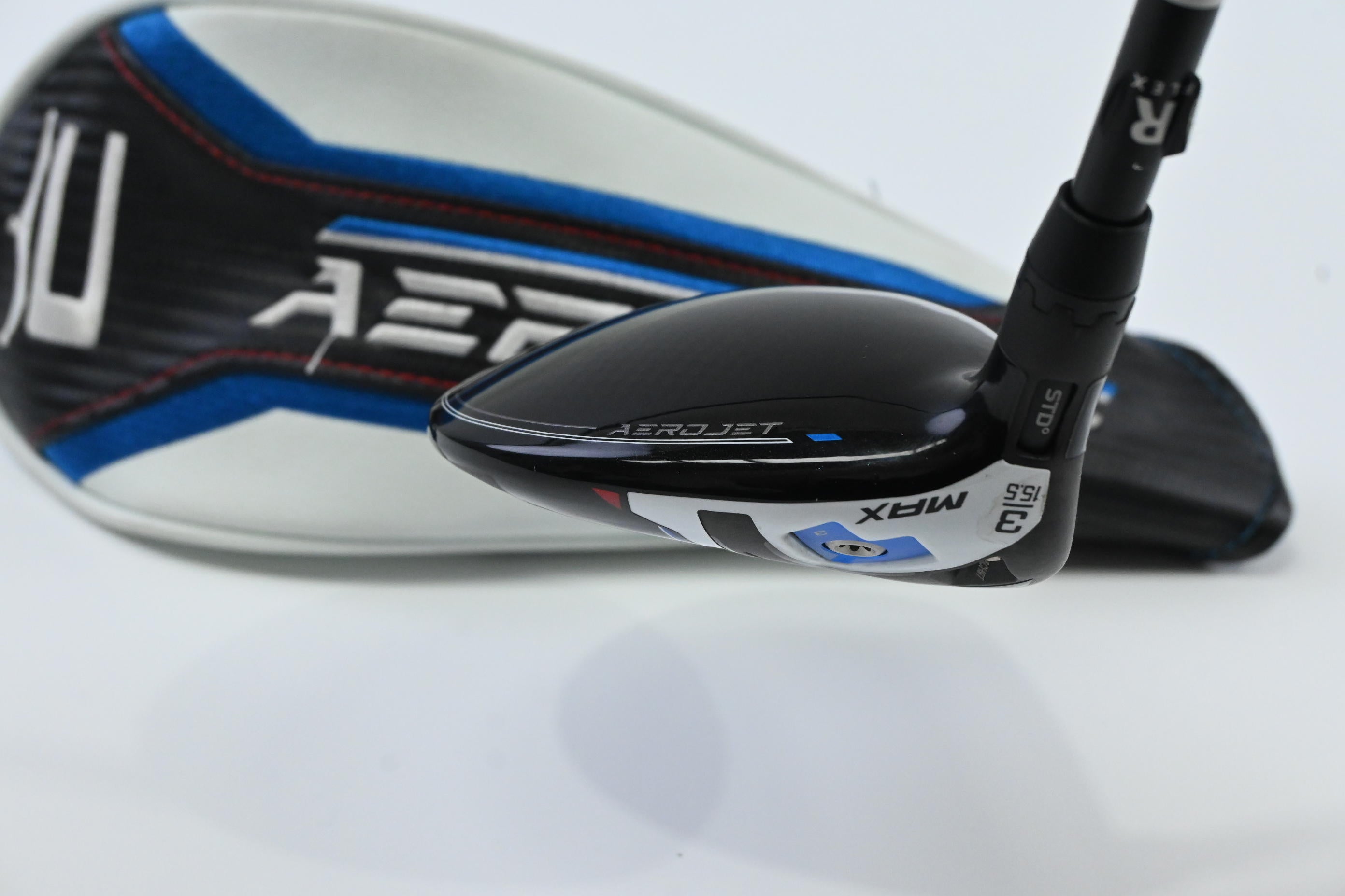 Left Hand Cobra Aerojet Max #3 Wood / 15.5 Degree / Regular Flex UST Helium 5