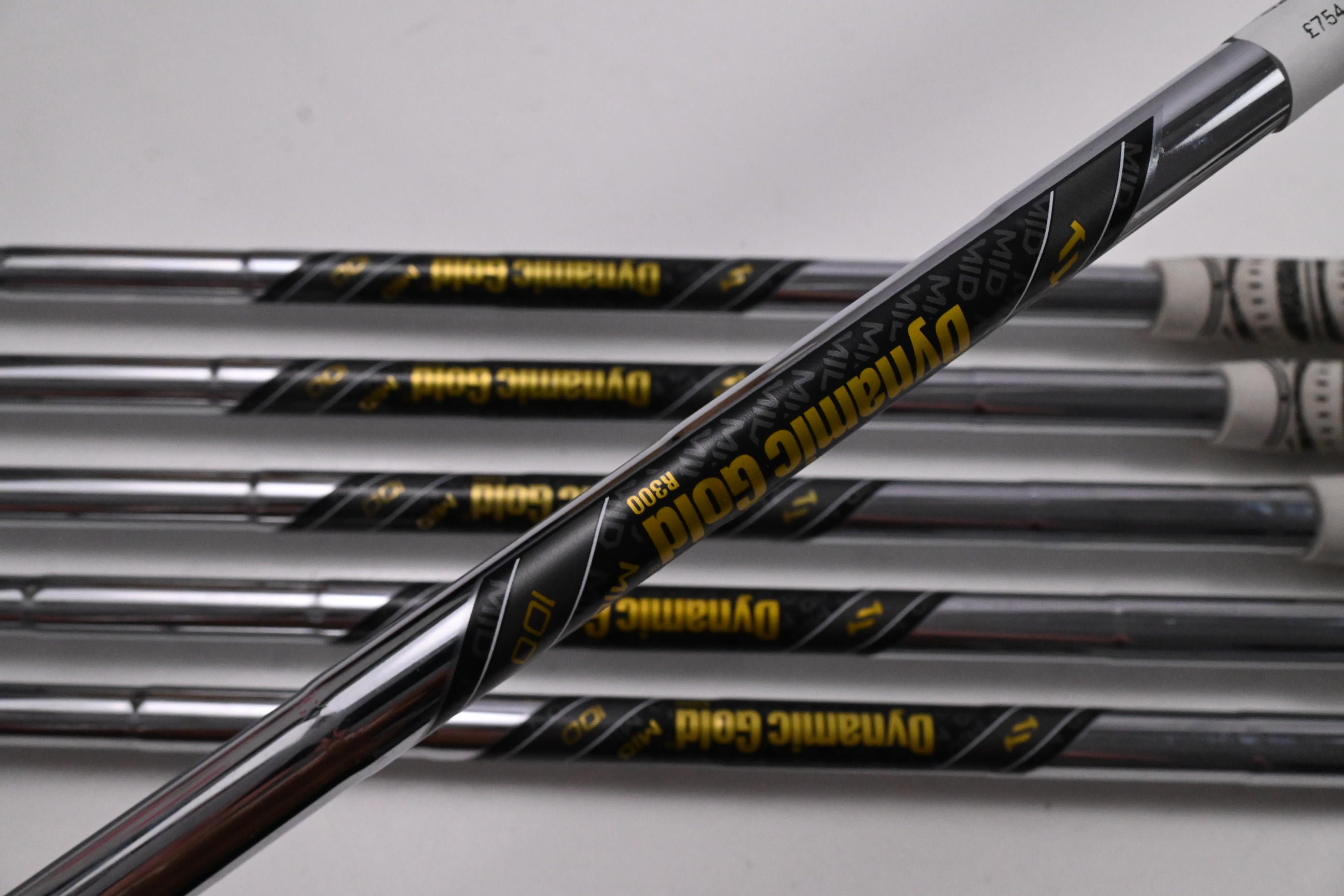 Srixon ZXi7 Irons / 5-PW / Regular Flex Dynamic Gold MID 100 S300 Shafts