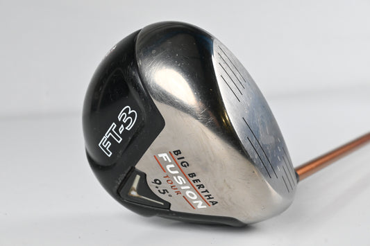 Callaway Big Bertha FT-3 Fusion Tour Driver / 9.5 Degree / Stiff Flex Aldila NVS
