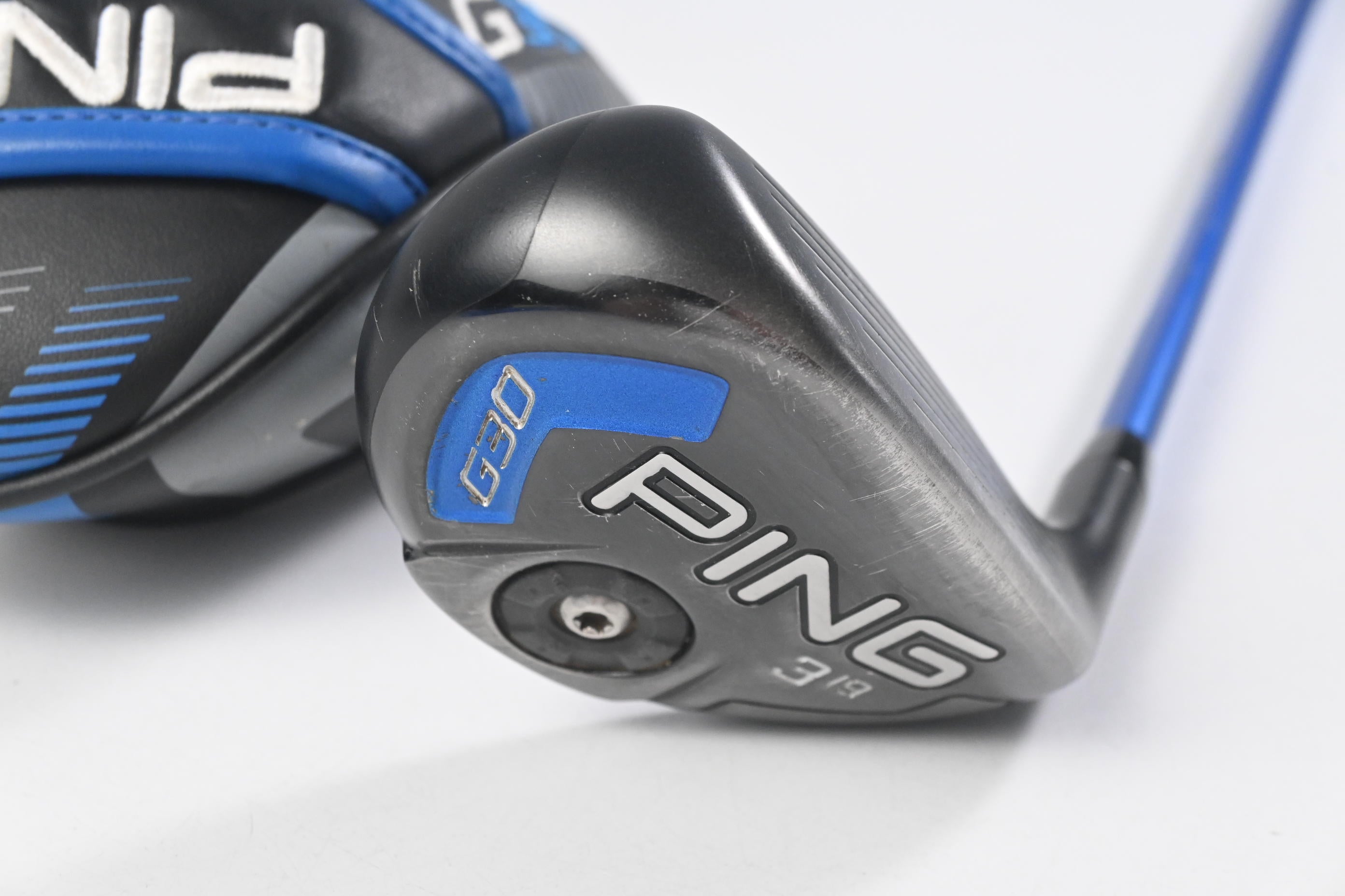 Ping G30 #3 Hybrid / 19 Degree / Stiff Flex Ping TFC 419 Shaft