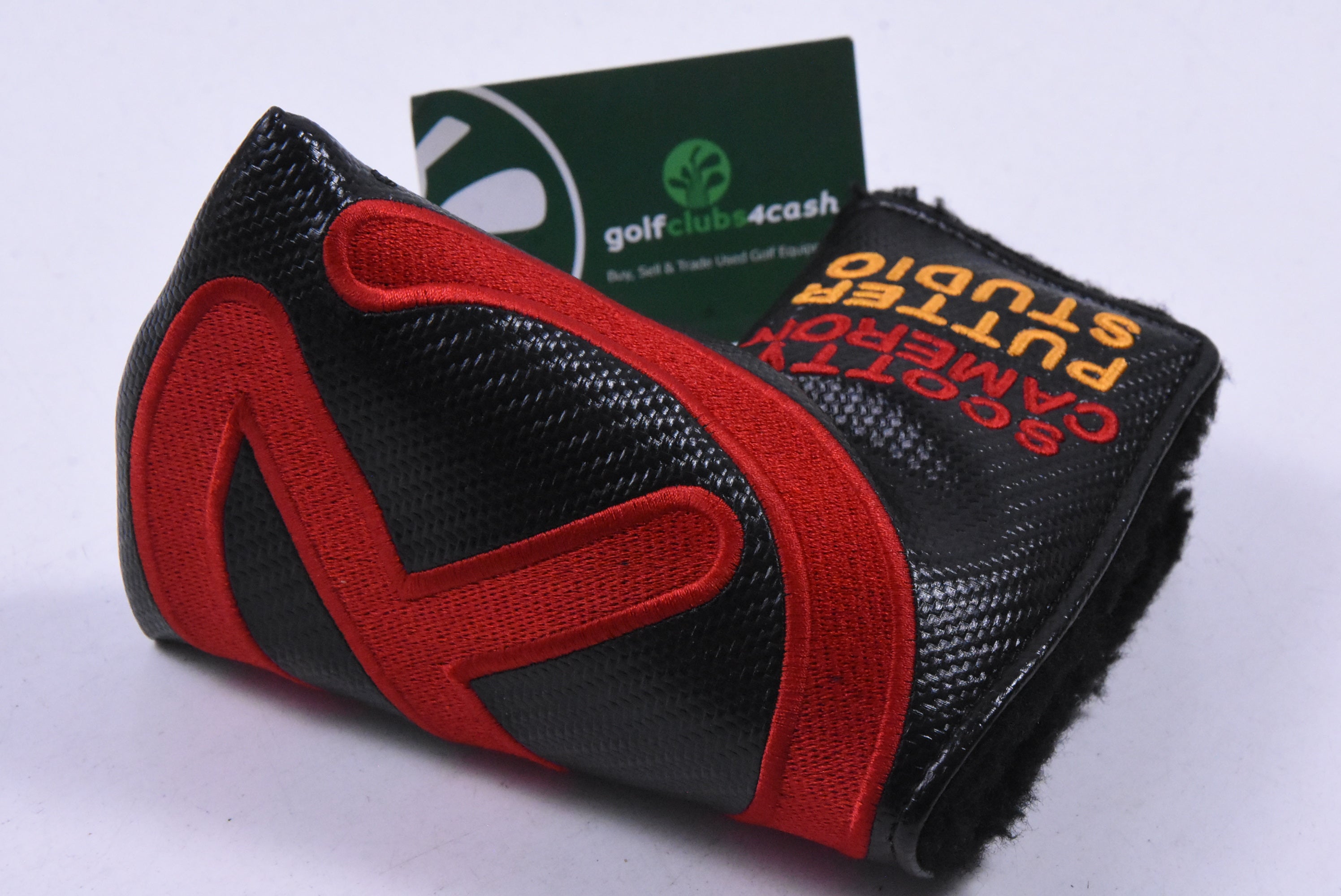 Scotty Cameron Circle T Industrial For Tour Use Only Putter Cover / Mid-Mallet  / Black