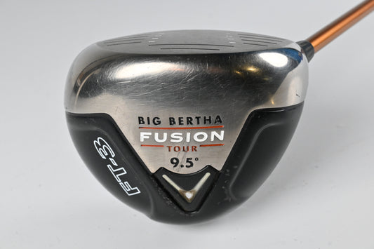 Callaway Big Bertha FT-3 Fusion Tour Driver / 9.5 Degree / Stiff Flex Aldila NVS