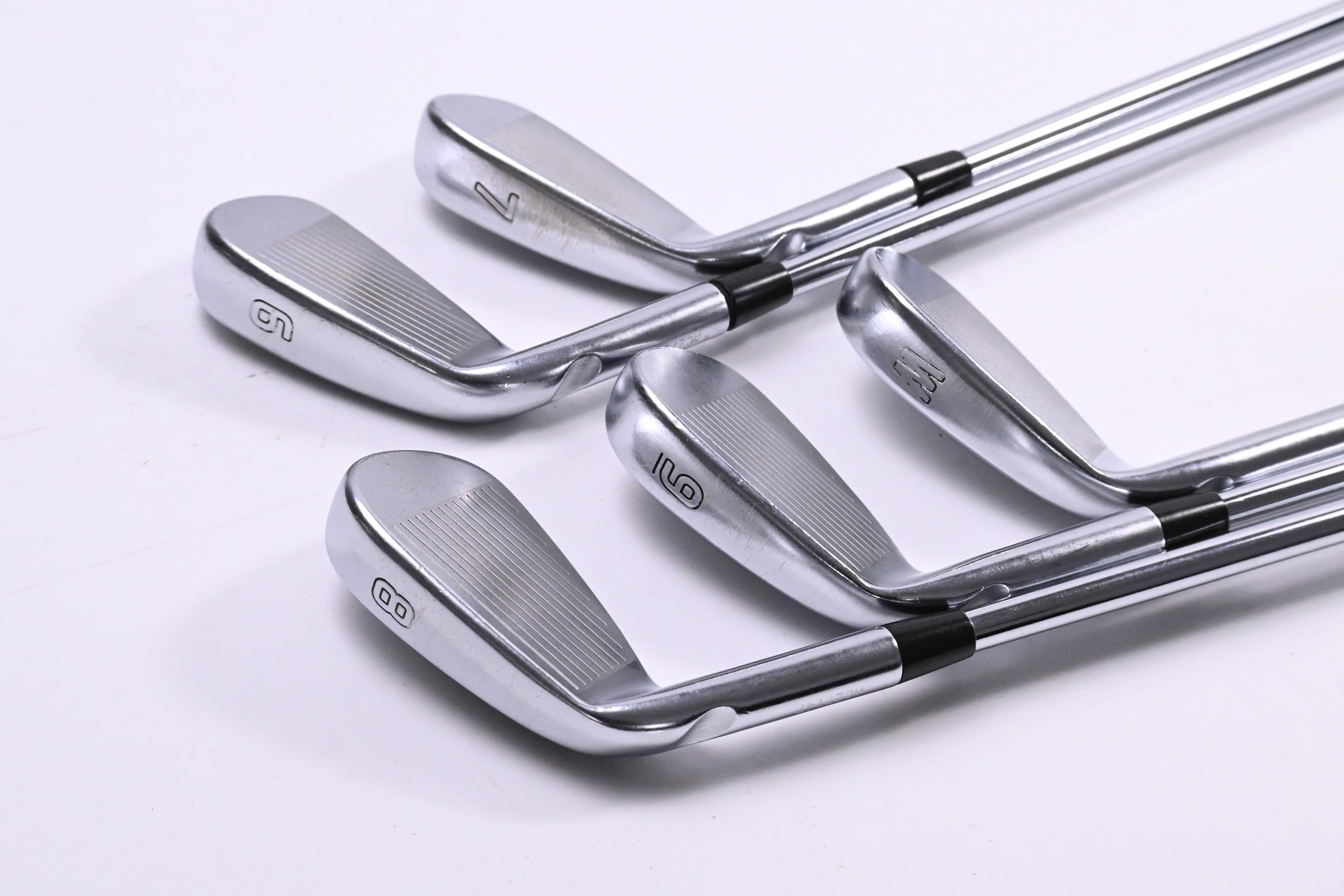 Ping i210 Irons / 6-PW / Black Dot / Regular Flex Ping AWT 2.0 Shafts