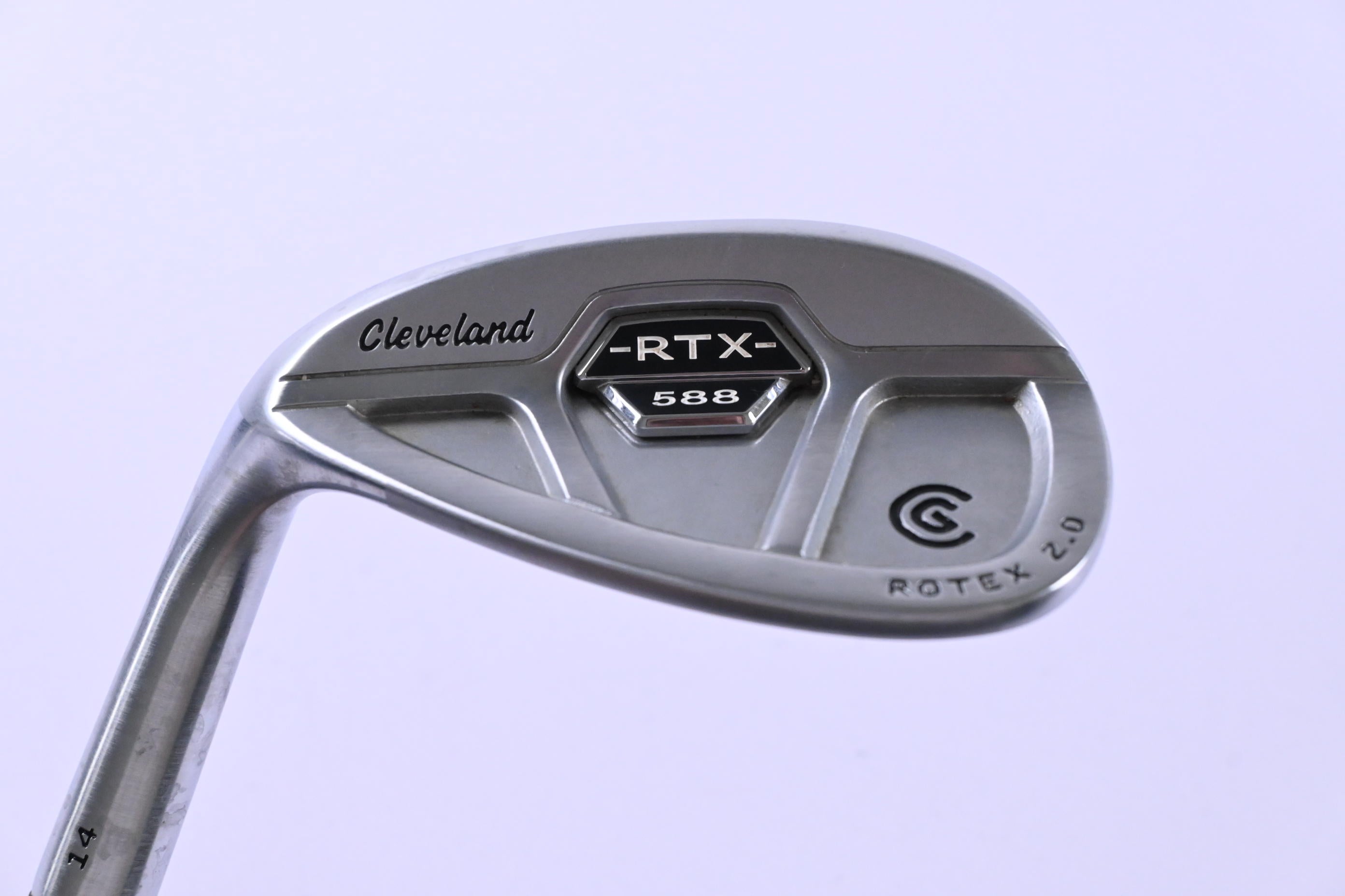 Left Hand Cleveland 588 RTX 2.0 Sand Wedge / 56 Degree / Stiff Flex Hi-Rev 125