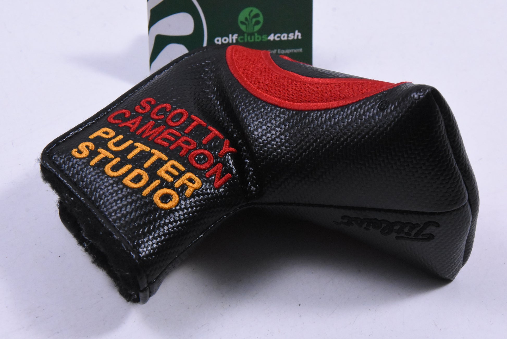 Scotty Cameron Circle T Industrial For Tour Use Only Putter Cover / Mid-Mallet  / Black