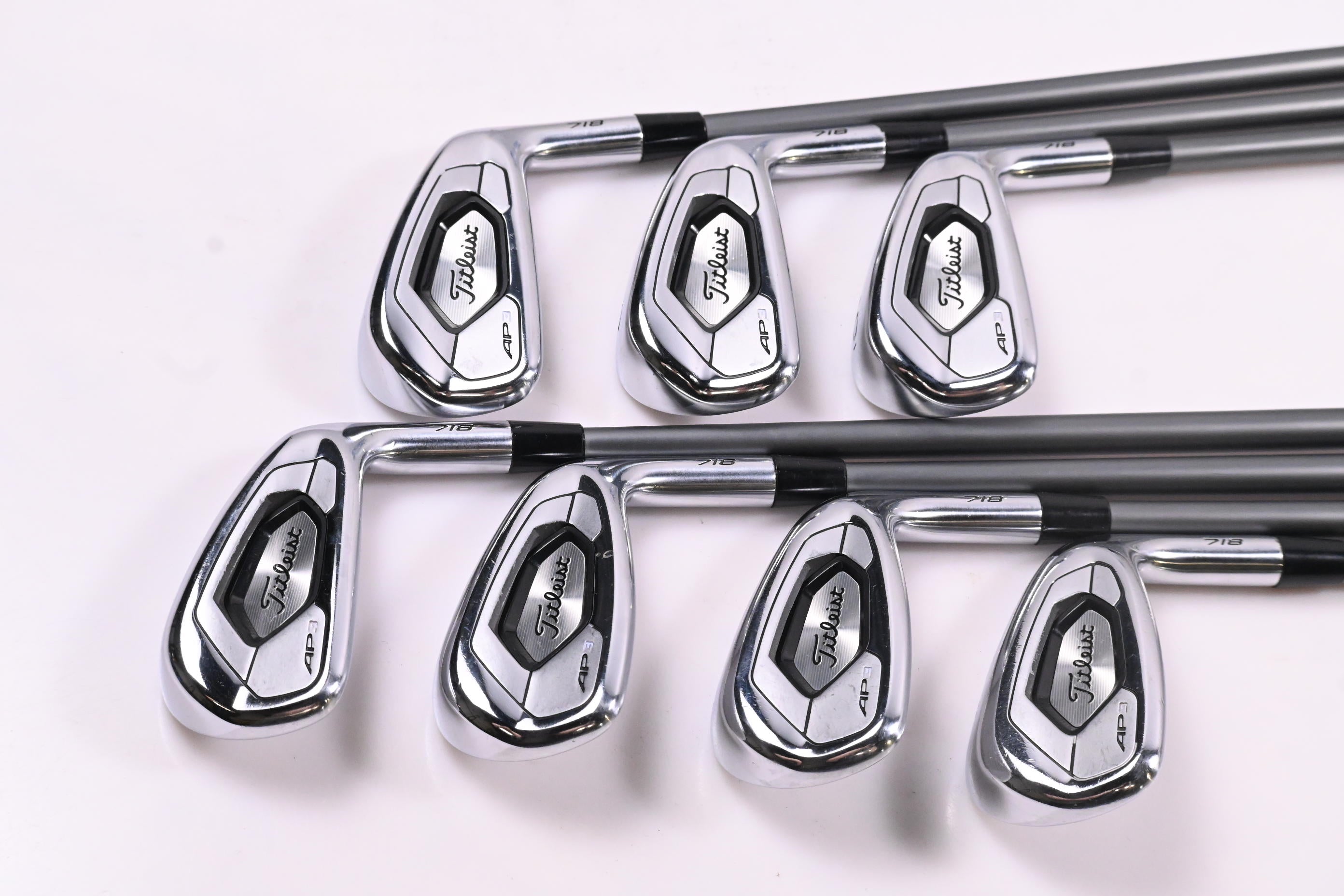 Titleist 718 AP3 Irons / 4-PW / Senior Flex Catalyst 55 Shafts