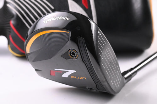 Taylormade R7 Quad Mini Driver / 13.5 Degree / Stiff Flex HZRDUS Smoke RDX Black