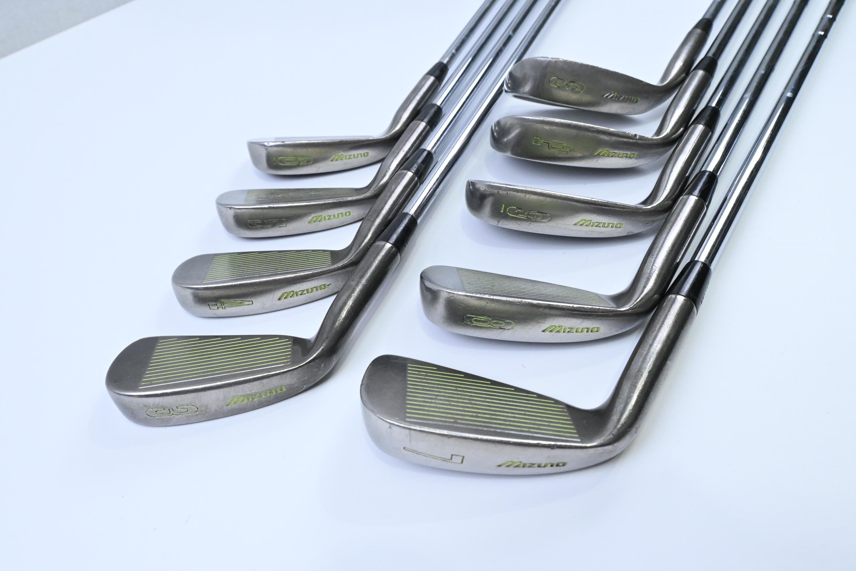 Mizuno Domino Irons / 3-PW+SW / Regular Flex Mizuno Dynaflex 20 Shafts