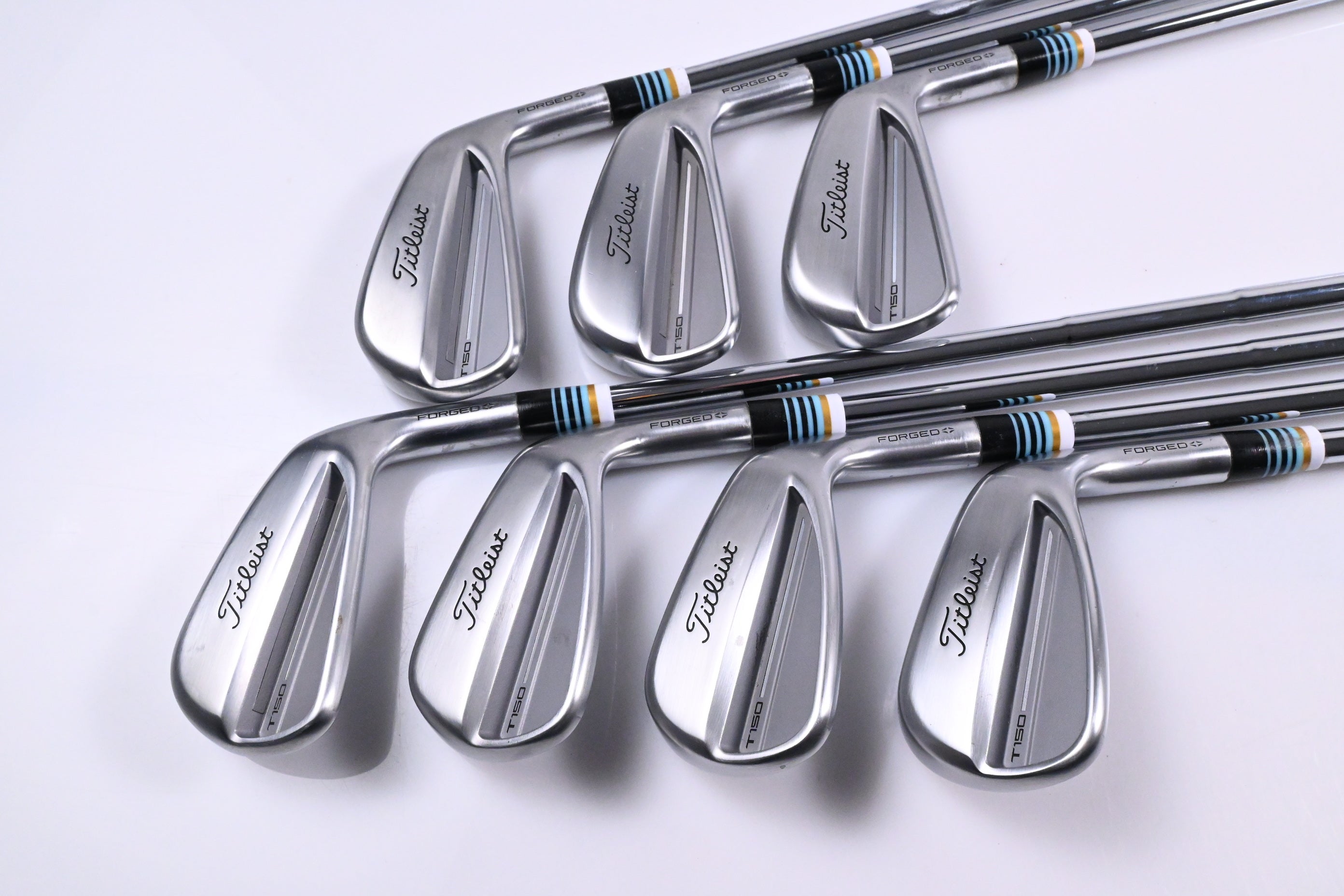 Titleist T150 2025 Irons / 4-PW / Stiff Flex True Temper AMT Silver Shafts