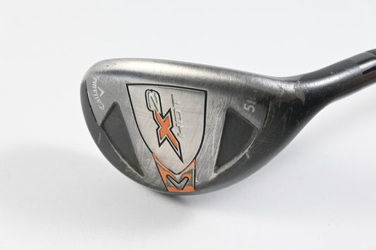 Callaway X2 Hot #5 Hybrid / 25 Degree / Regular Flex Callaway X2 Hot+ 75 Shaft