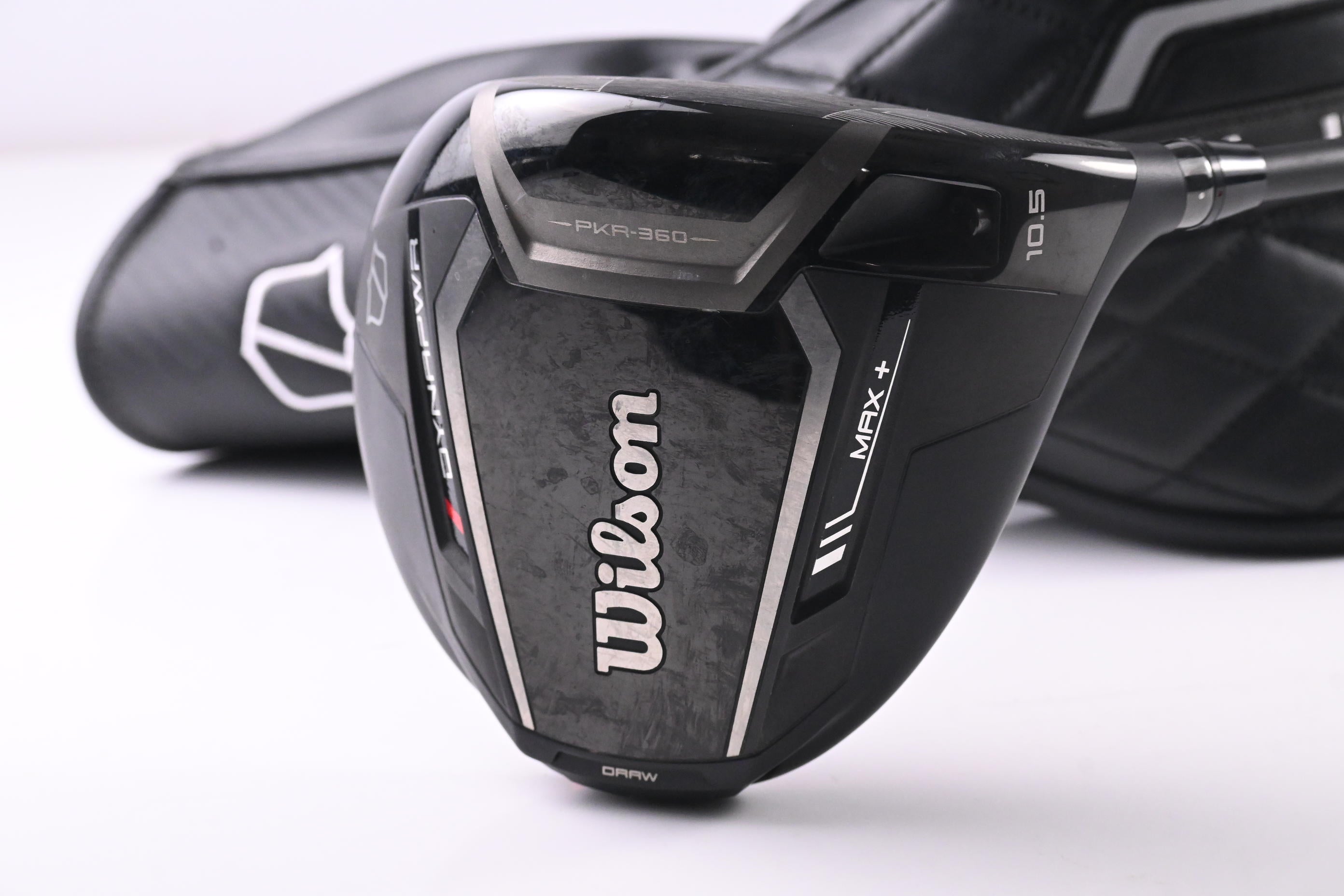 Wilson DYNAPWR Max+ Driver / 10.5 Degree / Stiff Flex HZRDUS Black 60 Shaft