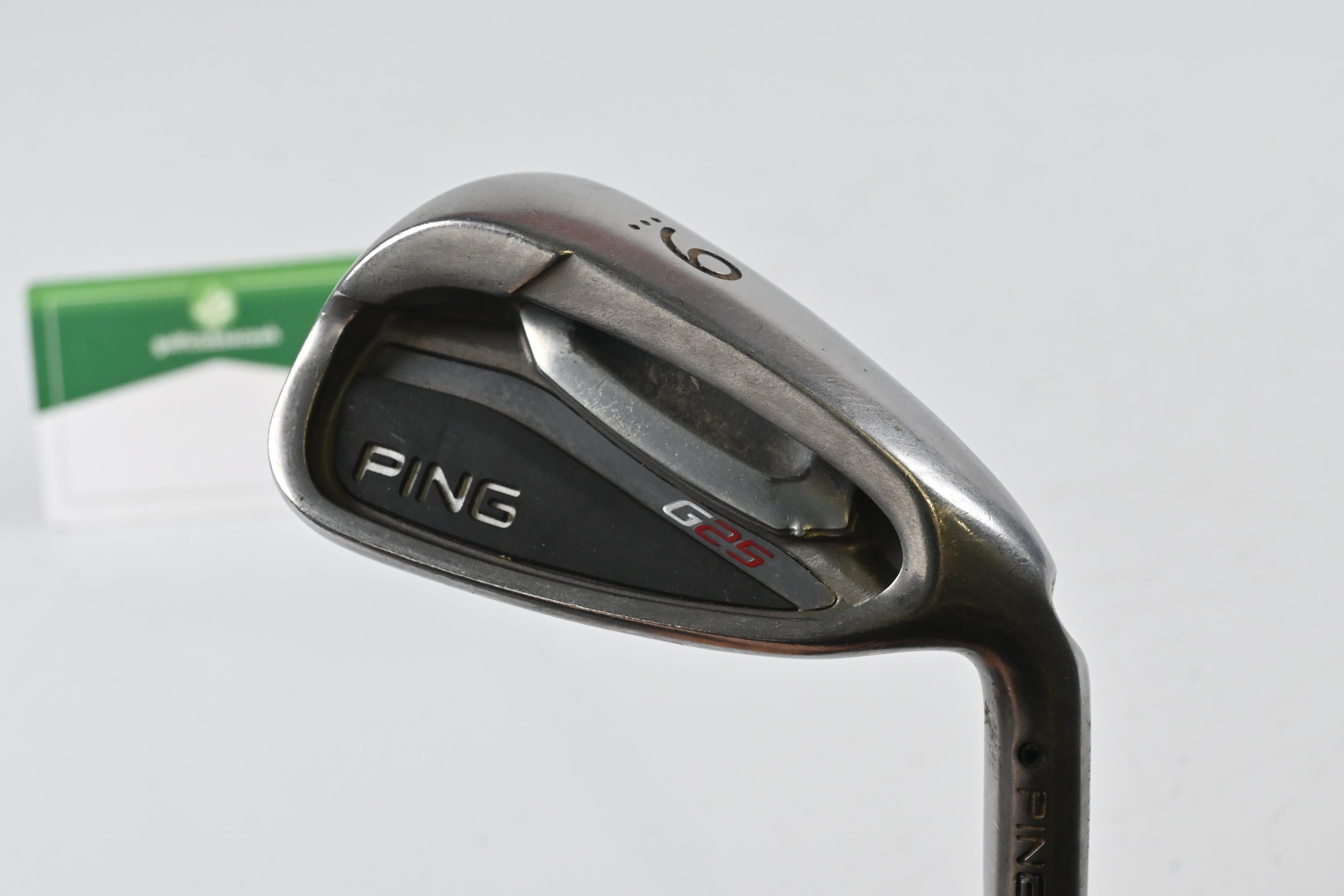 Ping G25 #9 Iron / Purple Dot / Regular Flex Ping CFS Steel Shaft