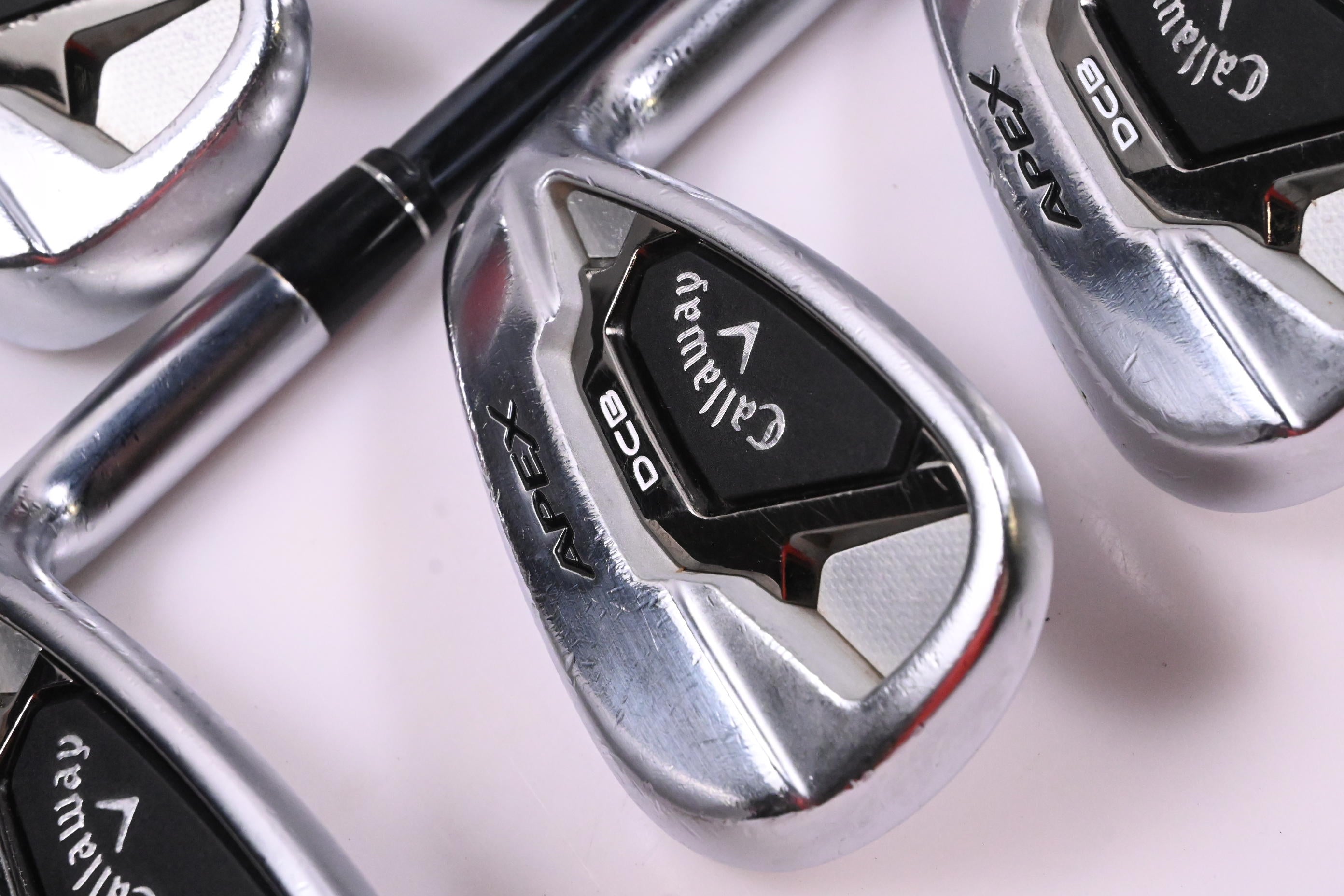 Callaway Apex DCB Irons / 7-PW+AW / Senior Flex UST Recoil Dart 65 Shafts