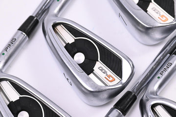 Ping G400 Irons / 5-PW / Green Dot / Regular Flex KBS Tour 110 Shafts