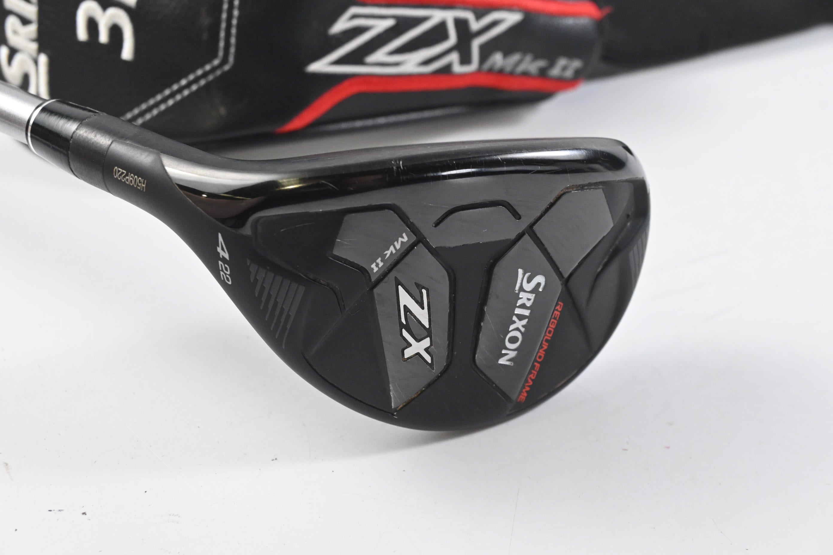 Left Hand Srixon ZX Mk II 2023 #4 Hybrid / 22 Degree / Regular Flex Diamana 60