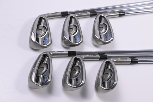 Ping G Series Irons / 6-PW+SW / Yellow Dot / Regular Flex Ping AWT 2.0 Shafts