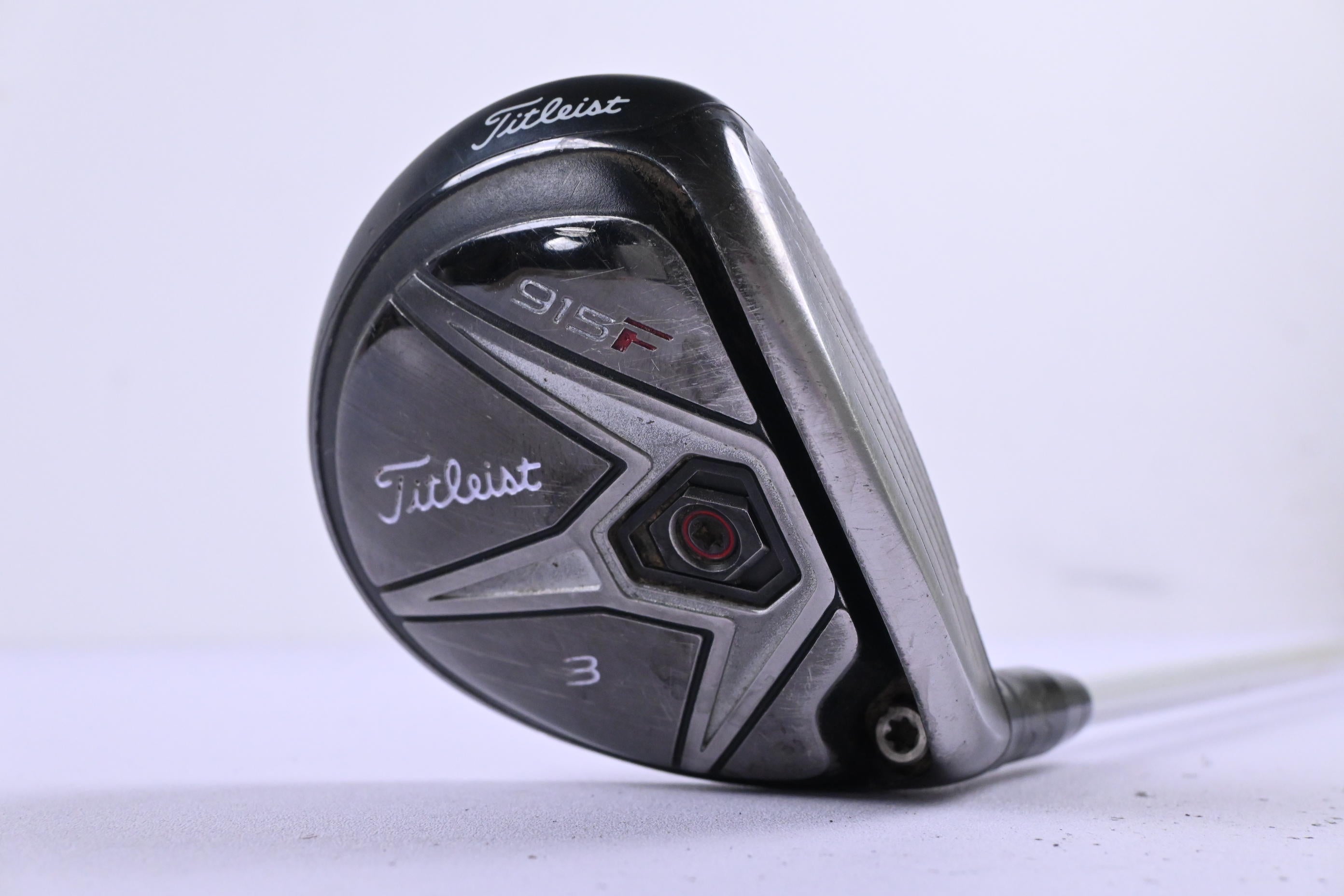 Titleist 915 F #3 Wood / 16.5 Degree / Stiff Flex Aldila Rogue Black 80 Shaft