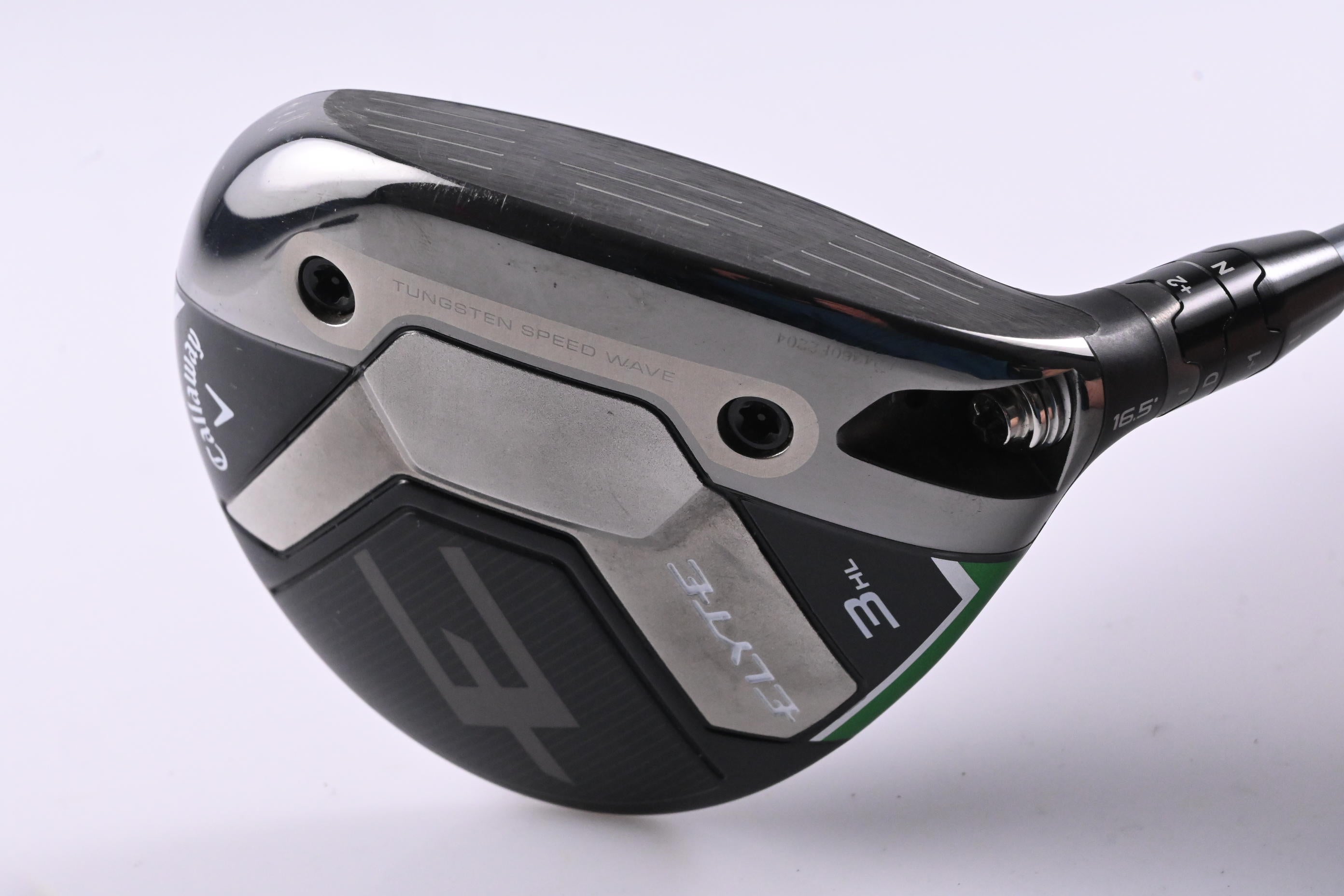 Callaway Elyte #3HL Wood / 16.5 Degree / Regular Flex Denali Charcoal 60 Shaft