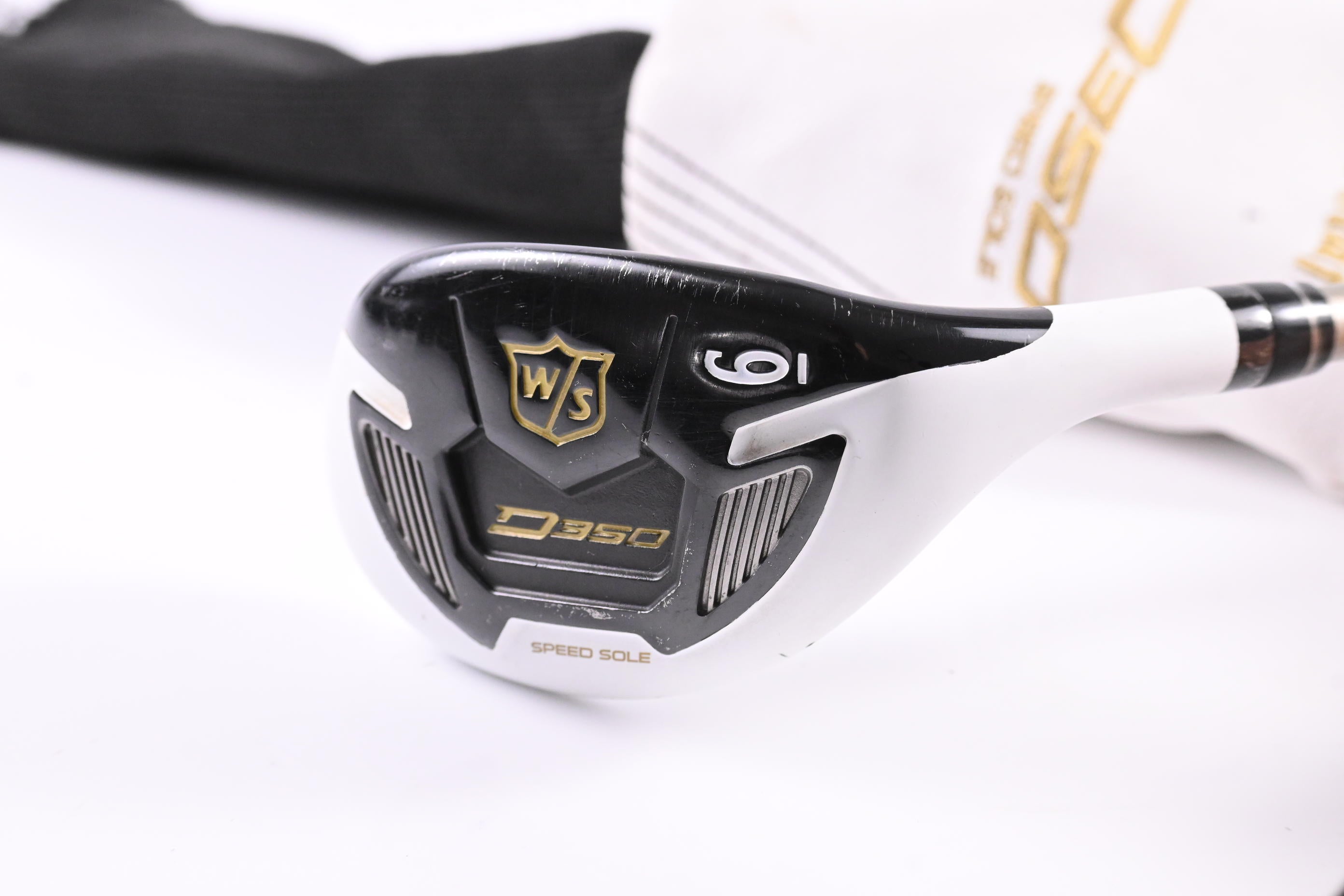 Ladies Wilson D350 #6 Hybrid / 28 Degree / Ladies Flex Elements Chrome 49 Shaft