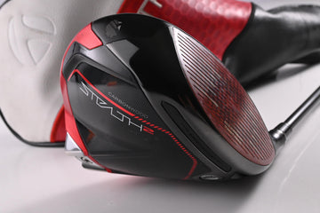 Taylormade Stealth 2 Driver / 10.5 Degree / Stiff Flex HZRDUS Smoke RDX Red 60 Shaft