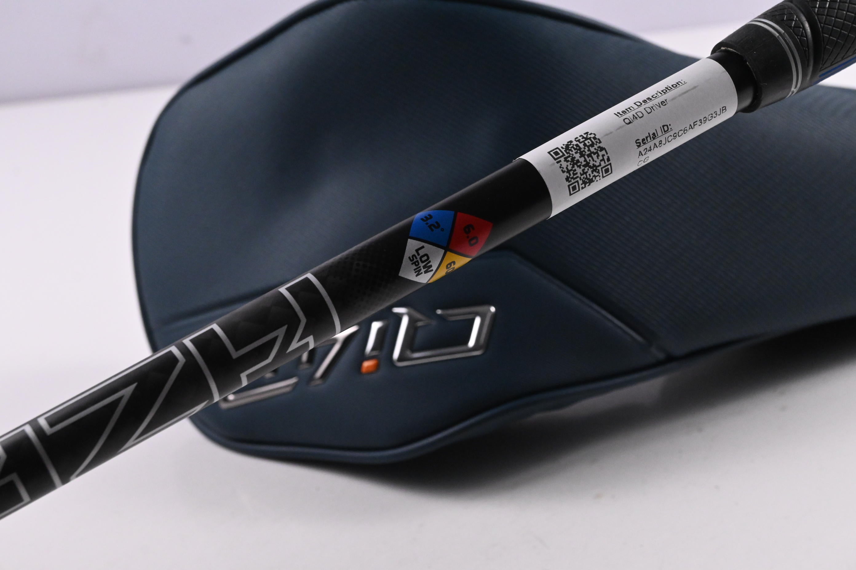 Taylormade Qi4D Driver / 9 Degree / Stiff Flex Hzrdus Gen5 Black 60 Shaft
