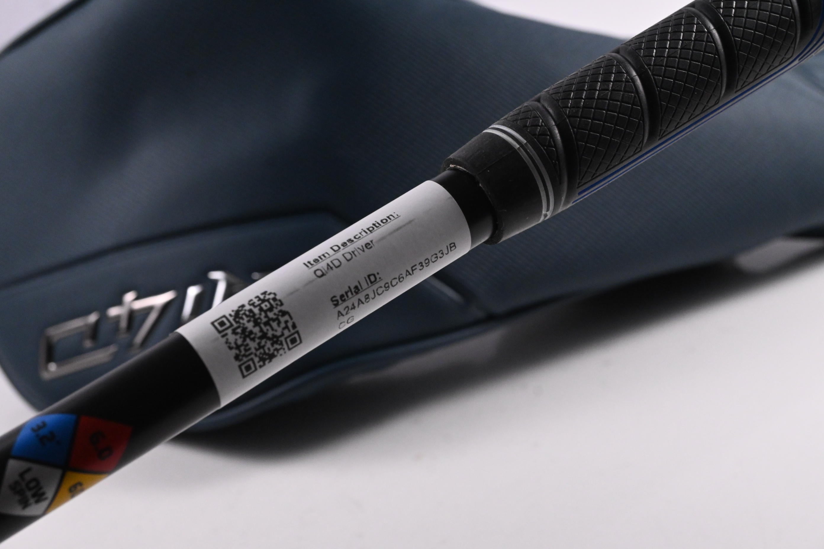 Taylormade Qi4D Driver / 9 Degree / Stiff Flex Hzrdus Gen5 Black 60 Shaft