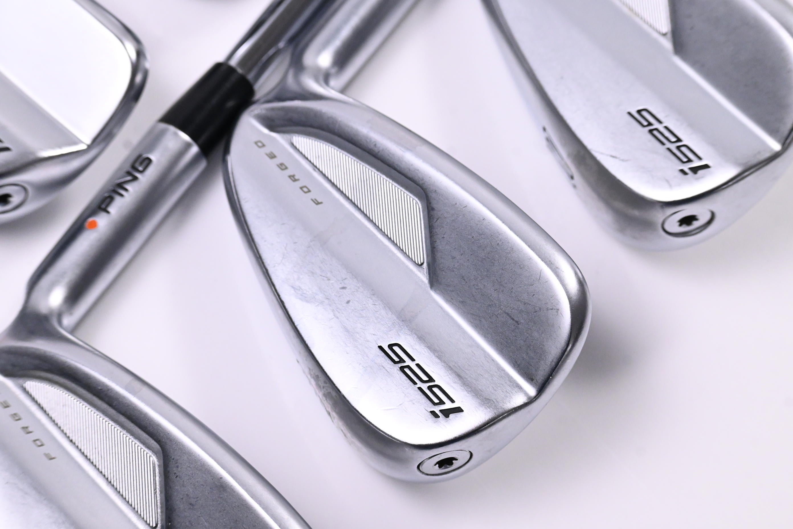 Ping i525 Irons / 6-PW / Orange Dot / Regular Flex Ping AWT 2.0 Shafts