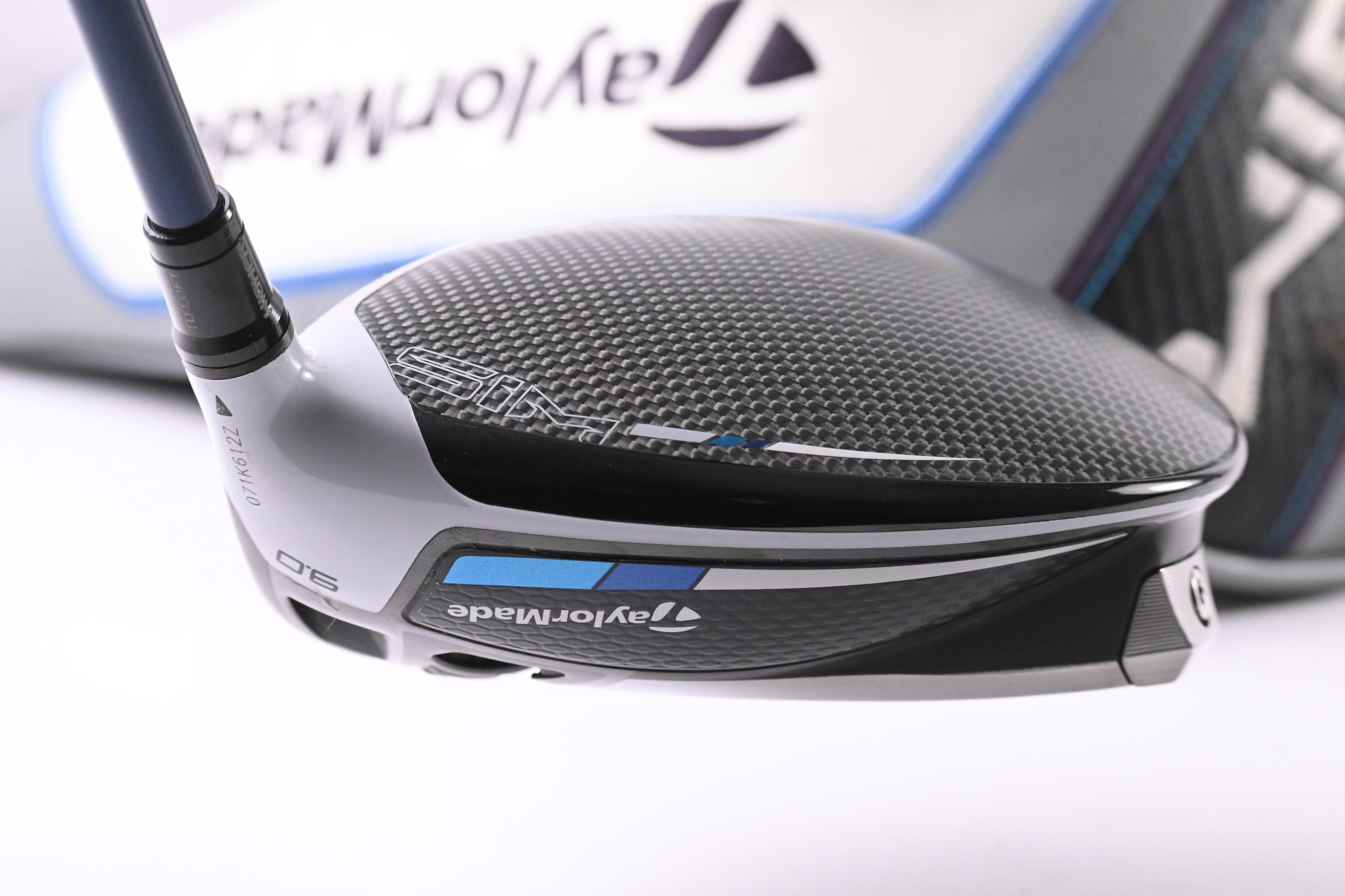 Taylormade SIM Driver / 9 Degree / Stiff Flex Fujikura Ventus Blue 6 Shaft
