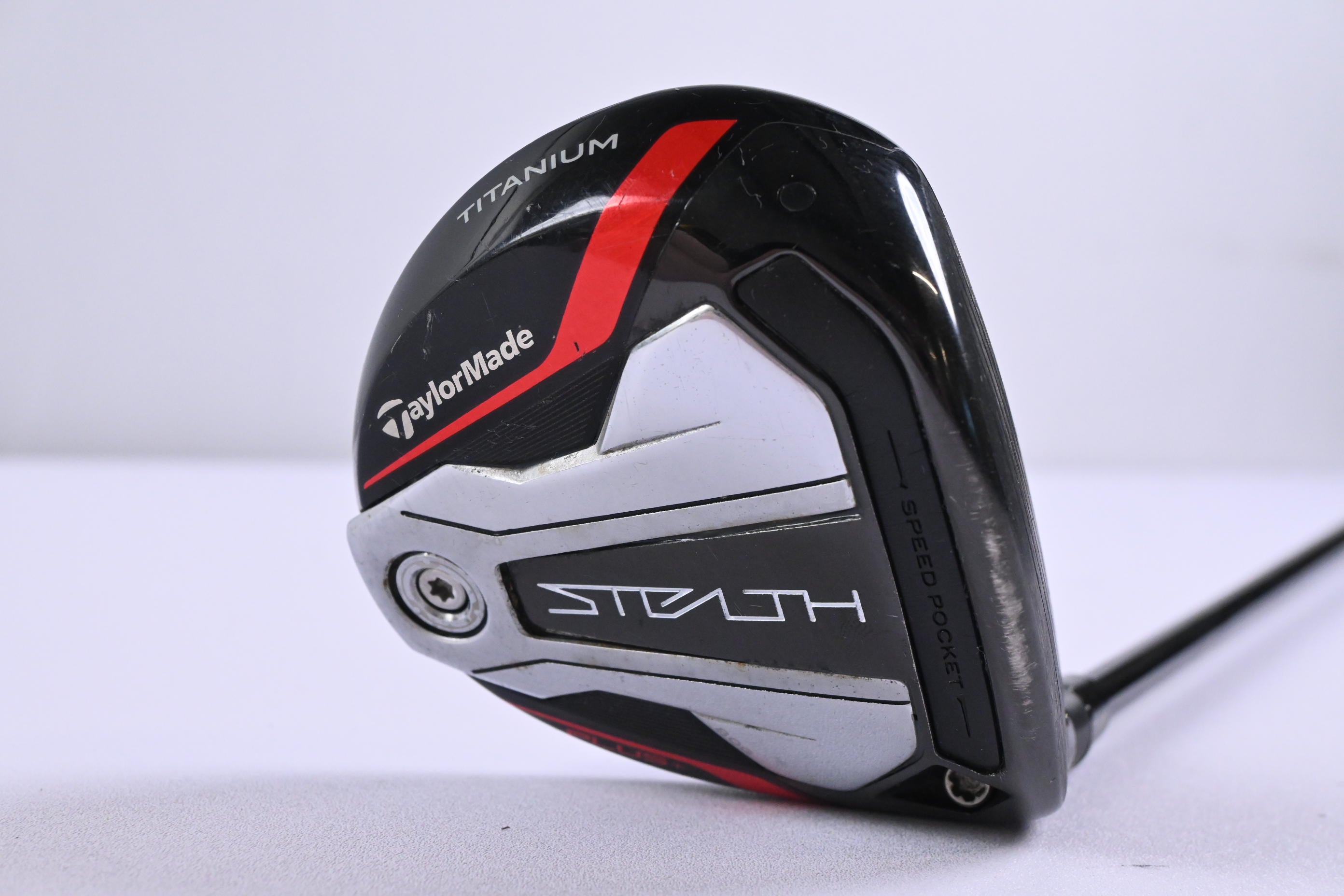 Taylormade Stealth Plus #3 Wood / 13.5 Degree / Stiff Flex HZRDUS Smoke Red RDX