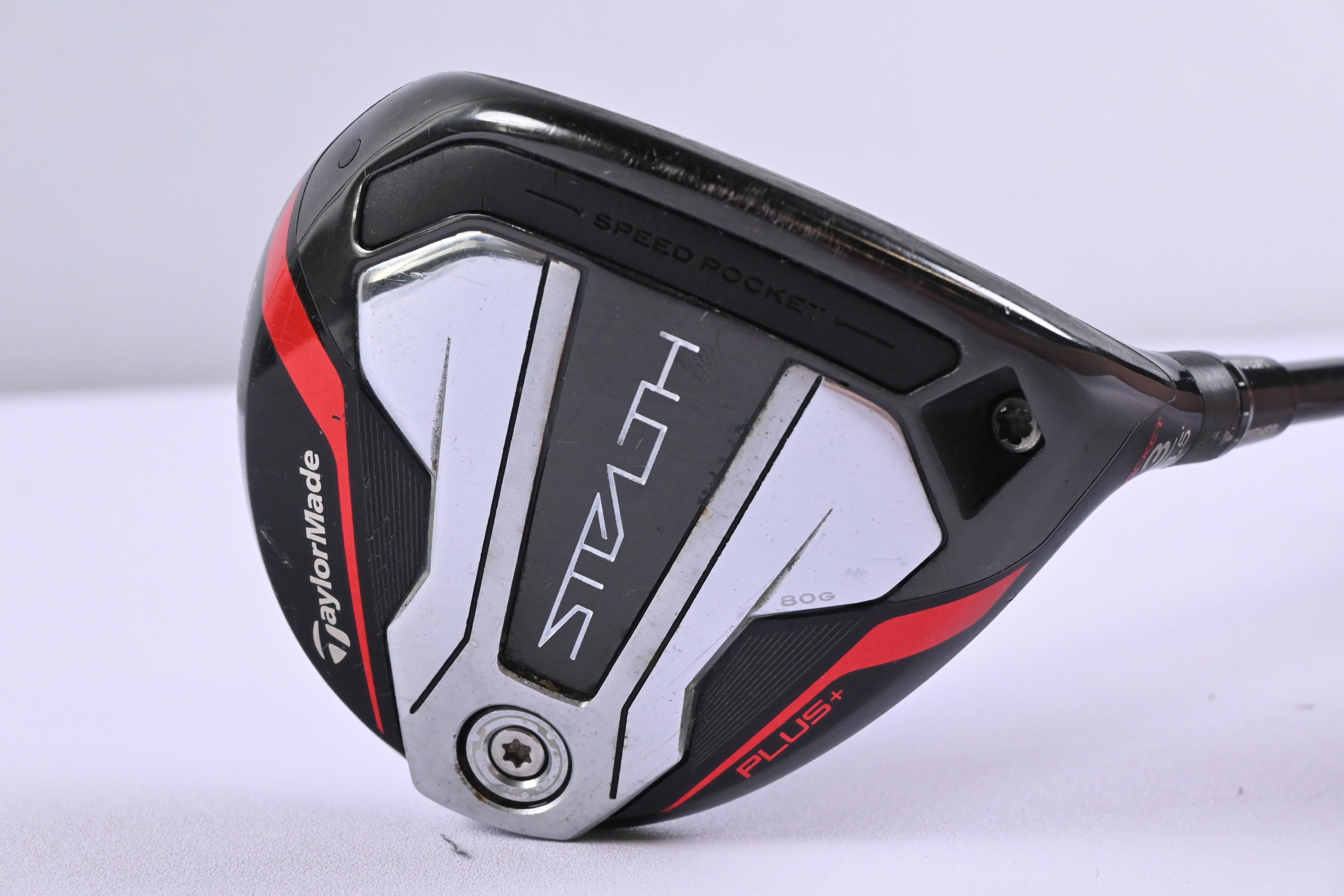 Taylormade Stealth Plus #3 Wood / 13.5 Degree / Stiff Flex HZRDUS Smoke Red RDX