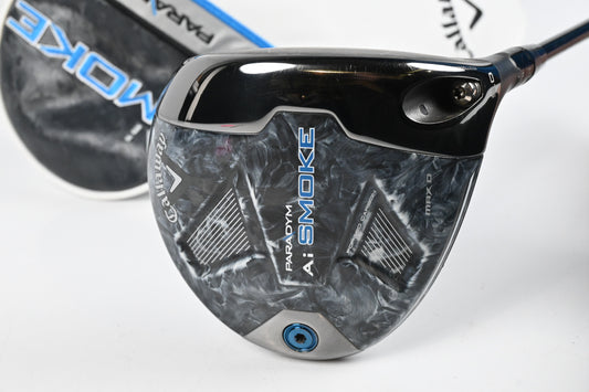 Callaway Paradym Ai Smoke Max D Driver / 9 Degree / Stiff Flex Kai'li White 60