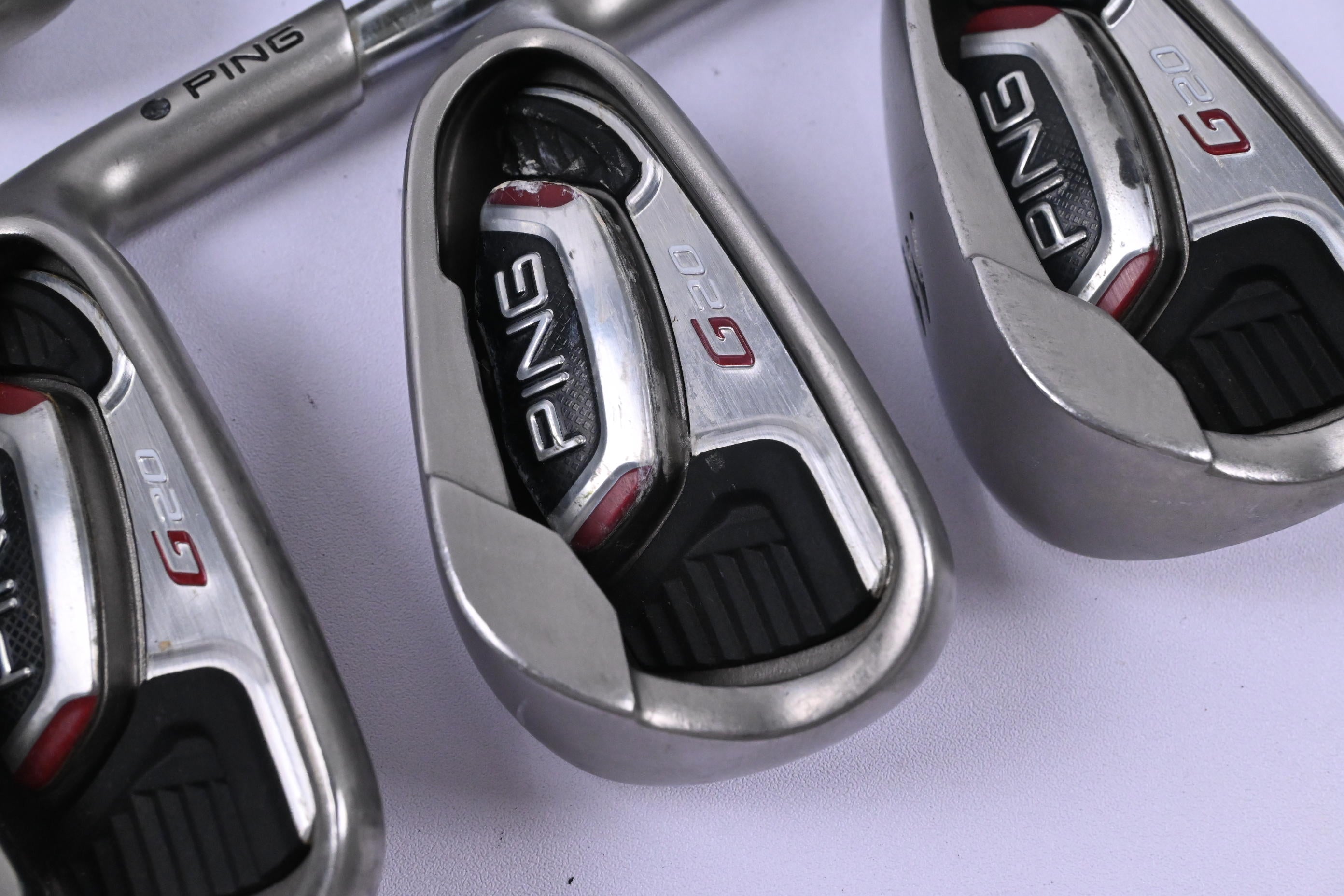 Ping G20 Irons / 6-PW / Black Dot / Regular Flex Ping CFS Shafts