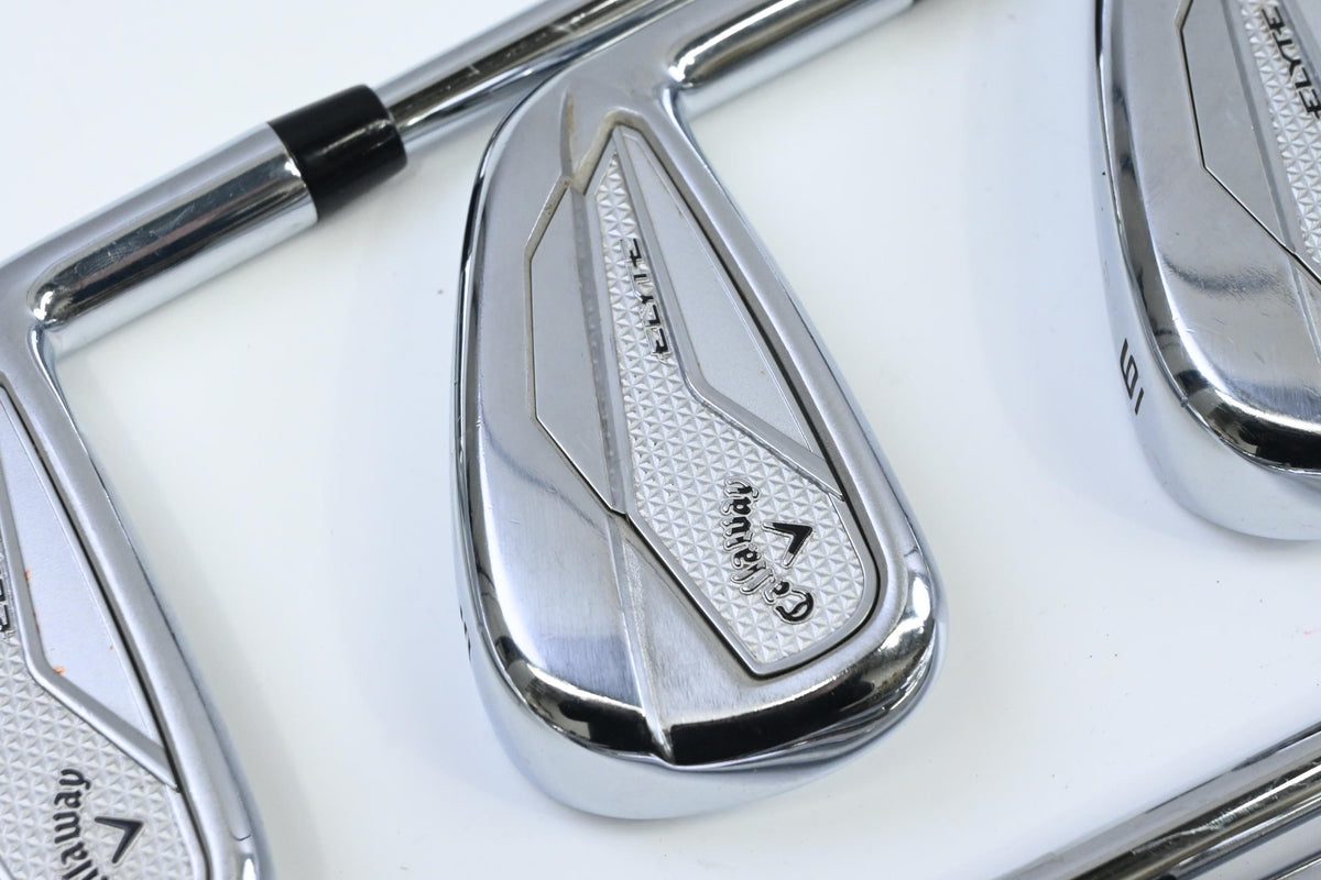 Callaway Elyte Irons / 4-PW / Stiff Flex Dynamic Gold 100 S300 Shafts