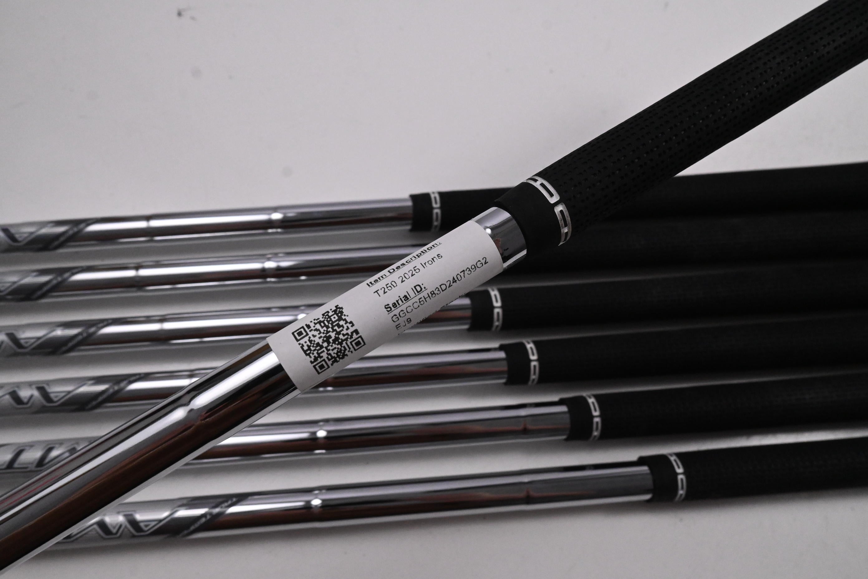 Titleist T250 2025 Irons / 4-PW / Stiff Flex AMT Silver Shafts