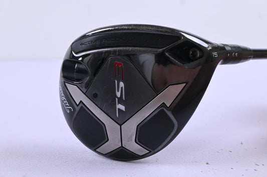 Titleist TS3 #3 Wood / 15 Degree / Regular Flex Tensei AV Raw Blue 65 Shaft