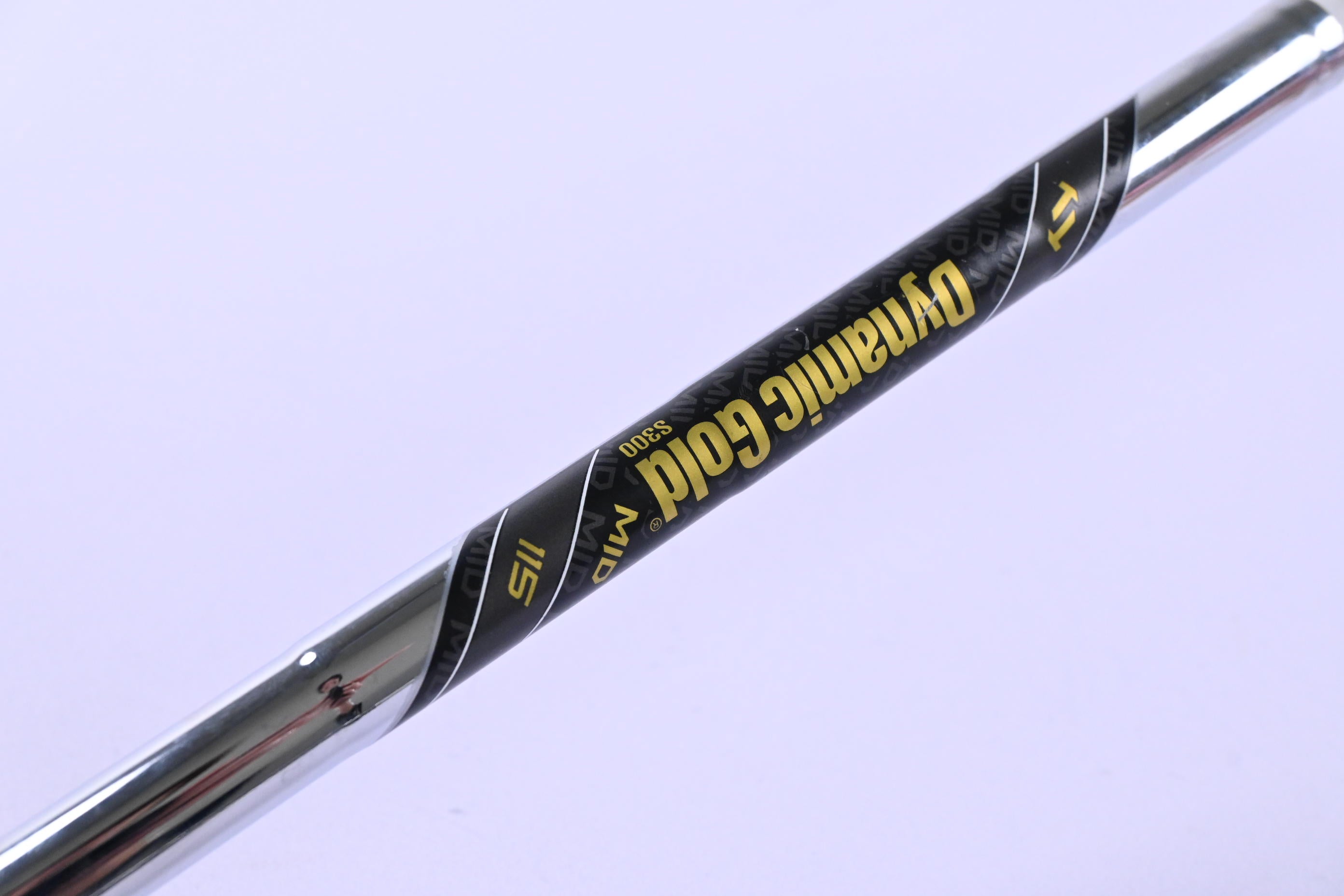 Mizuno JPX 900 Hot Metal #6 Iron / Stiff Flex Dynamic Gold Mid 115 S300 Shaft