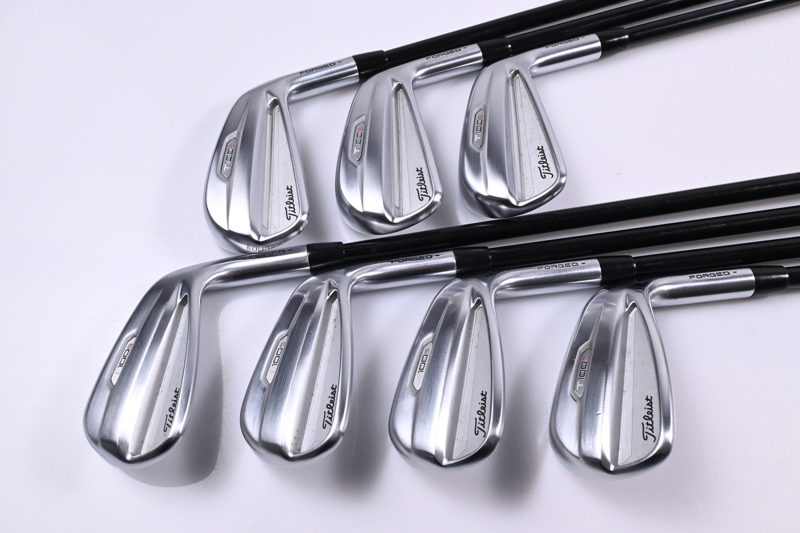 Titleist T100.S 2021 Irons / 5-PW+48 / Stiff Flex Tensei AV Red AM(2) Shafts